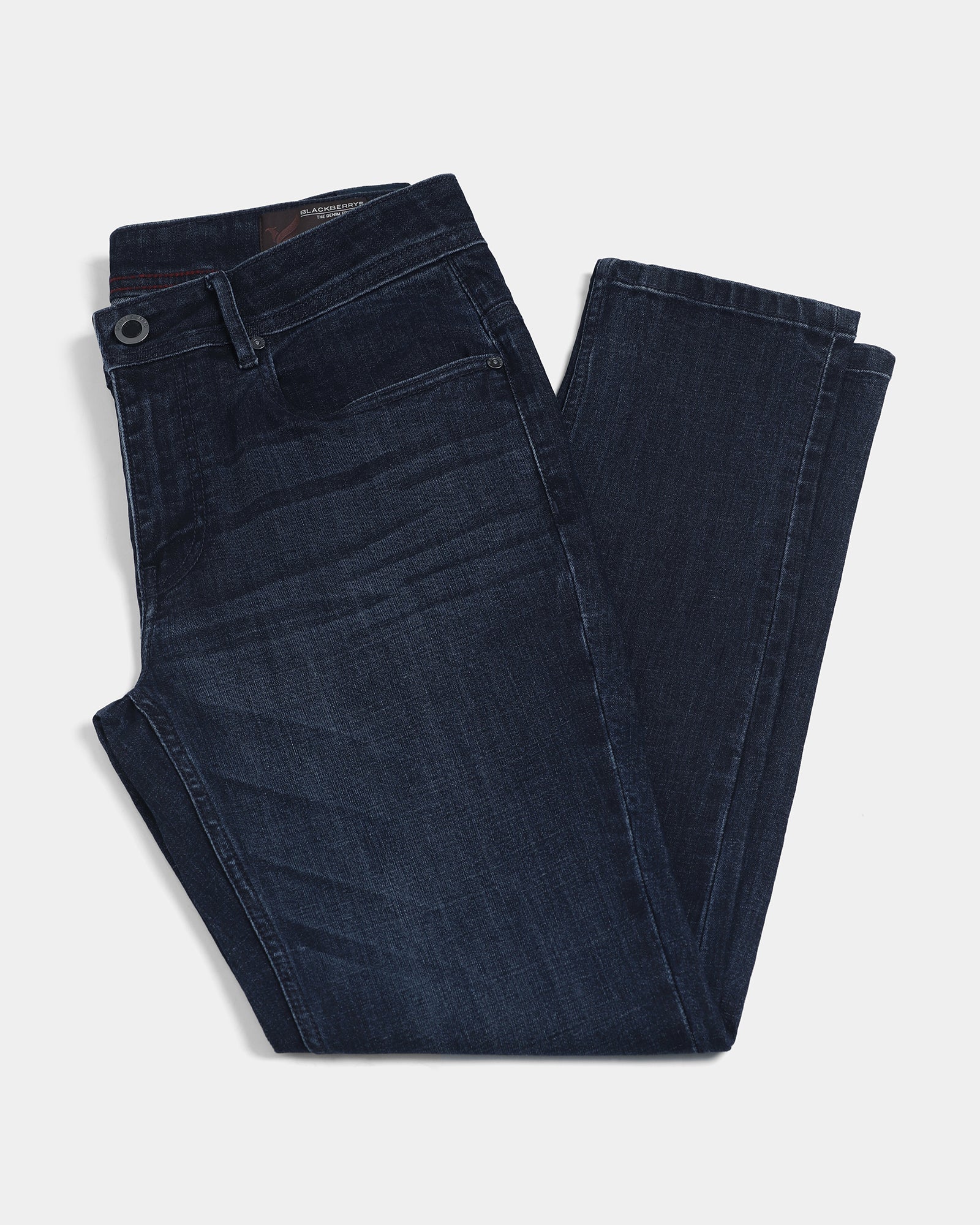 Indigo Superflex Skinny Cropped Jeans - Delvin