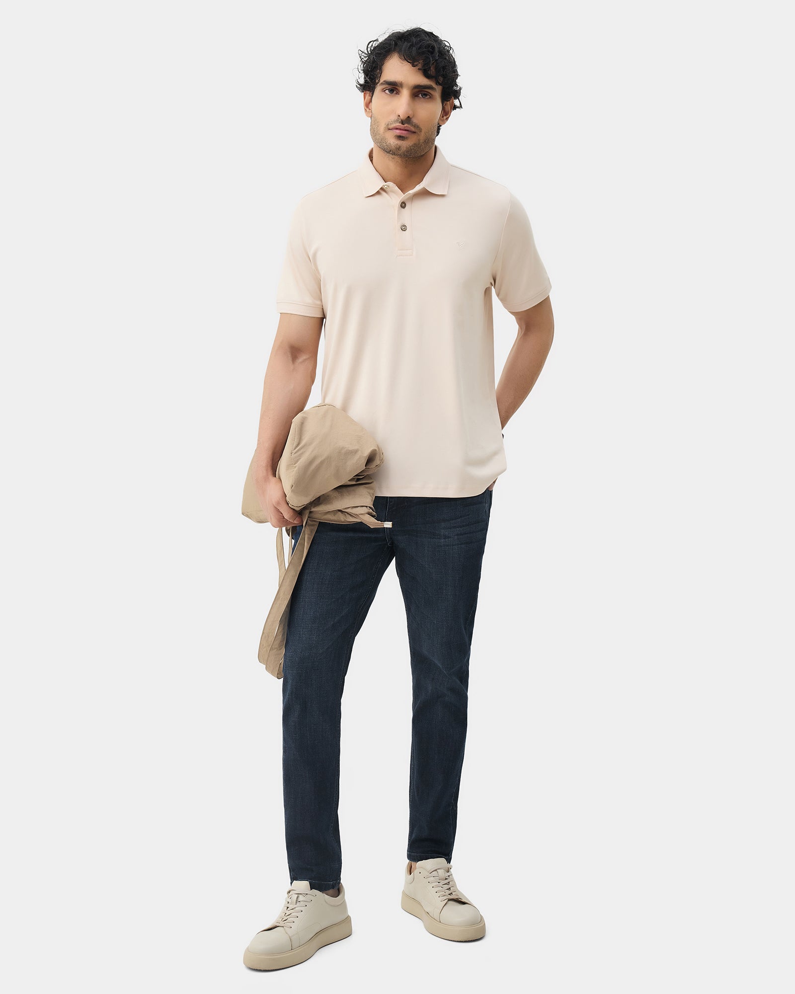 Indigo Superflex Skinny Cropped Jeans - Delvin