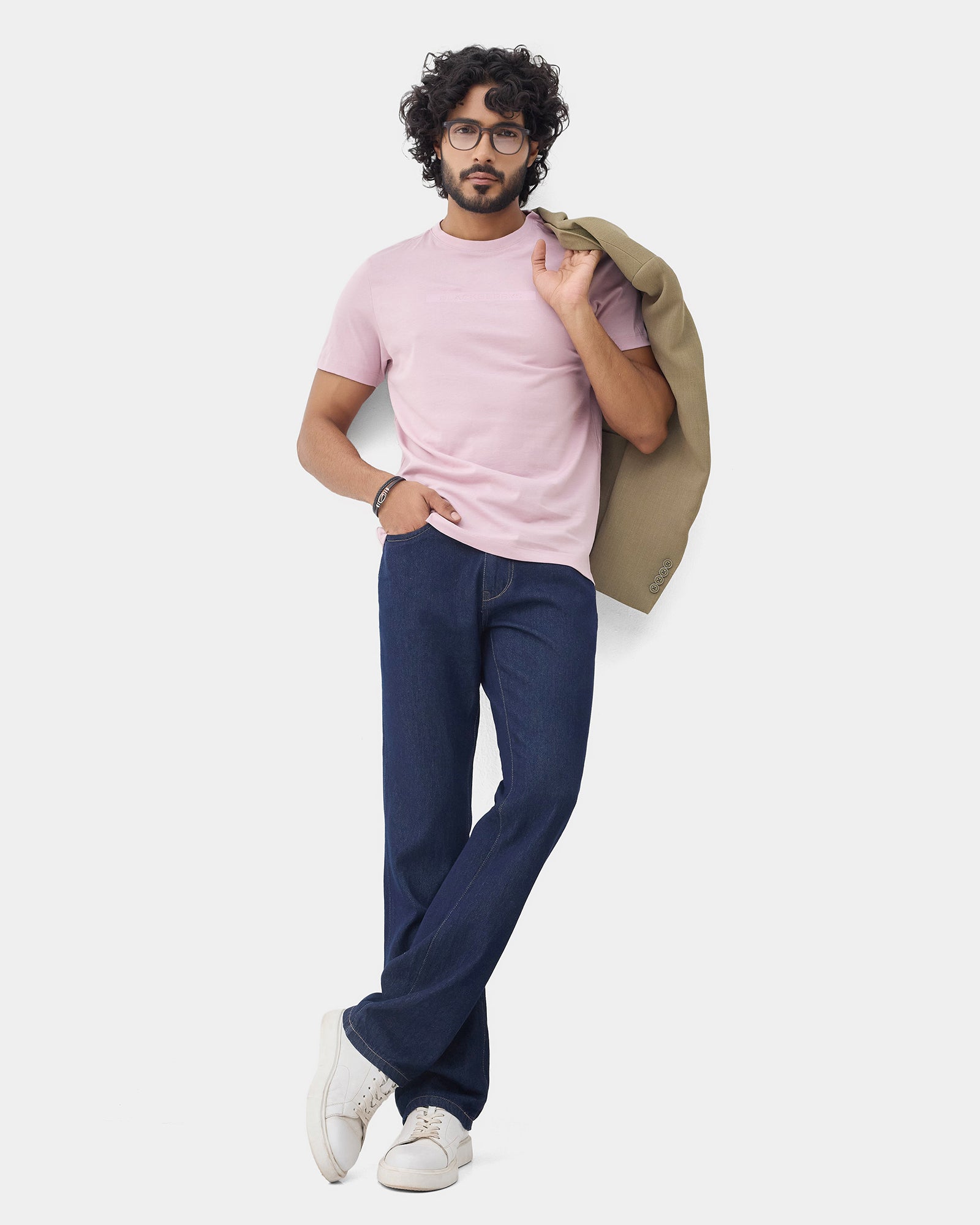 Indigo Super Clean Straight Comfort Jeans - Komati