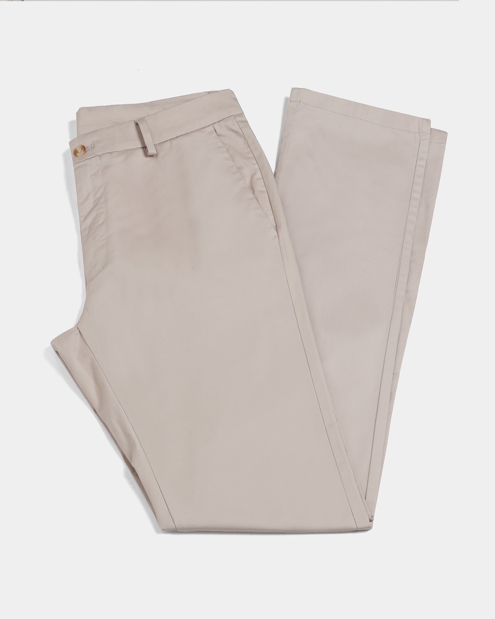 Stone Unwrinkle Solid Khakis - Bromo