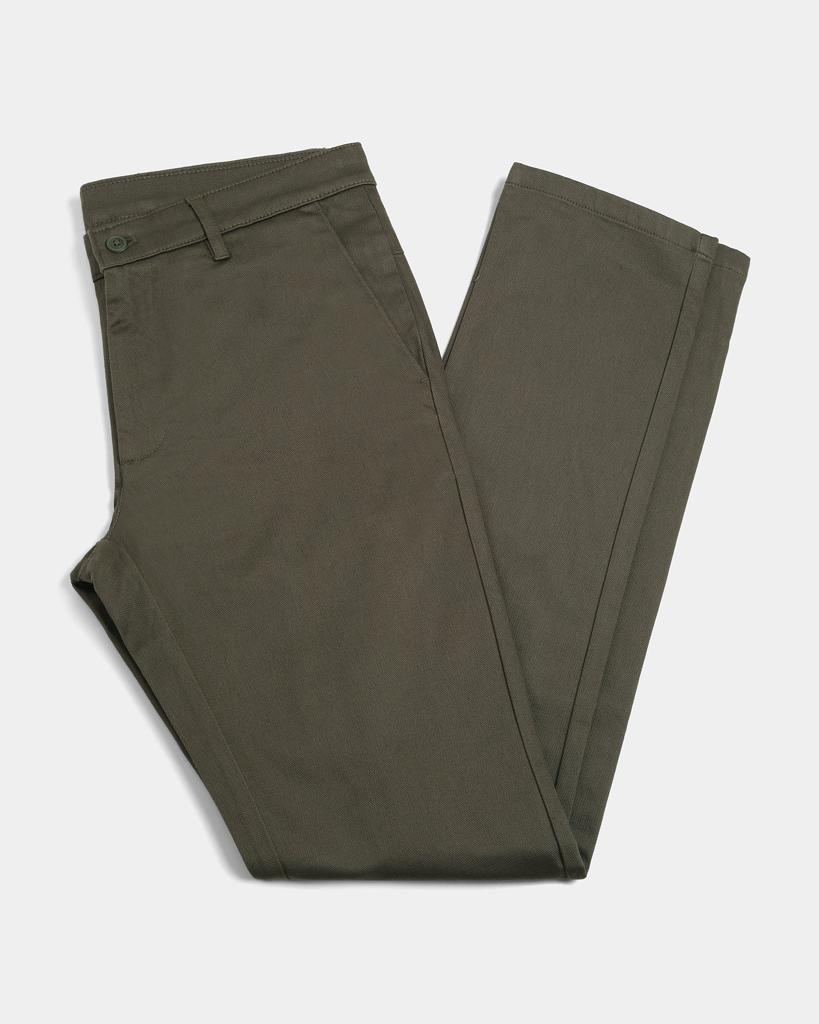Olive Textured Khakis - Triglav