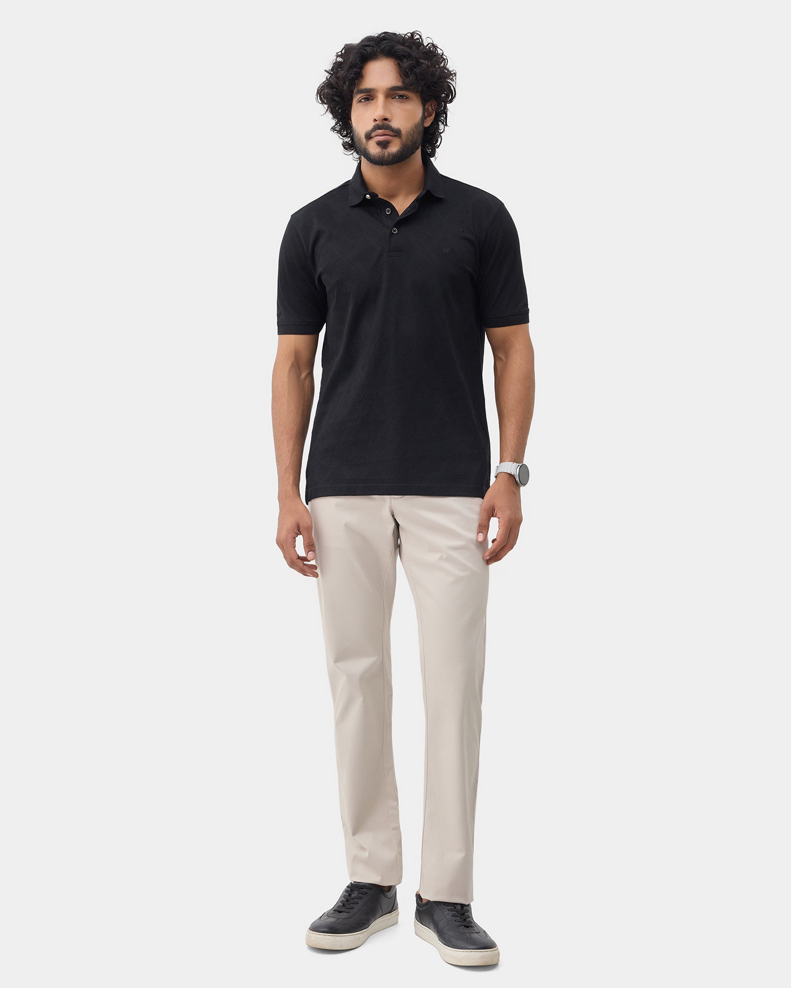 Stone Unwrinkle Solid Khakis - Bromo