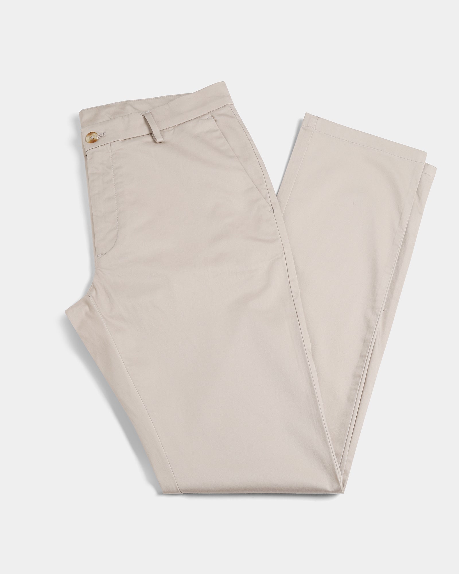 Stone Unwrinkle Solid Khakis - Bromo