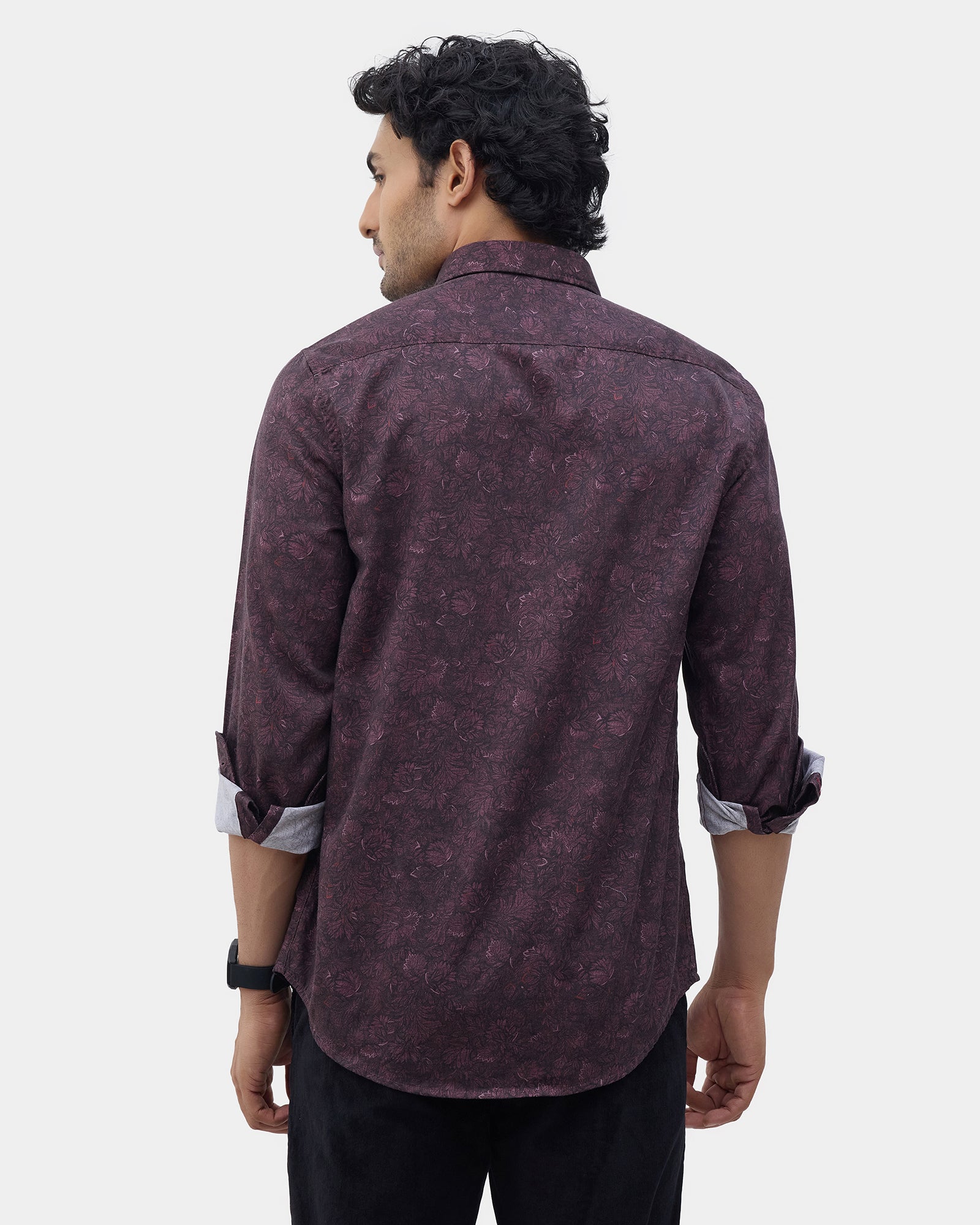Brown Printed Shirt - Kodak