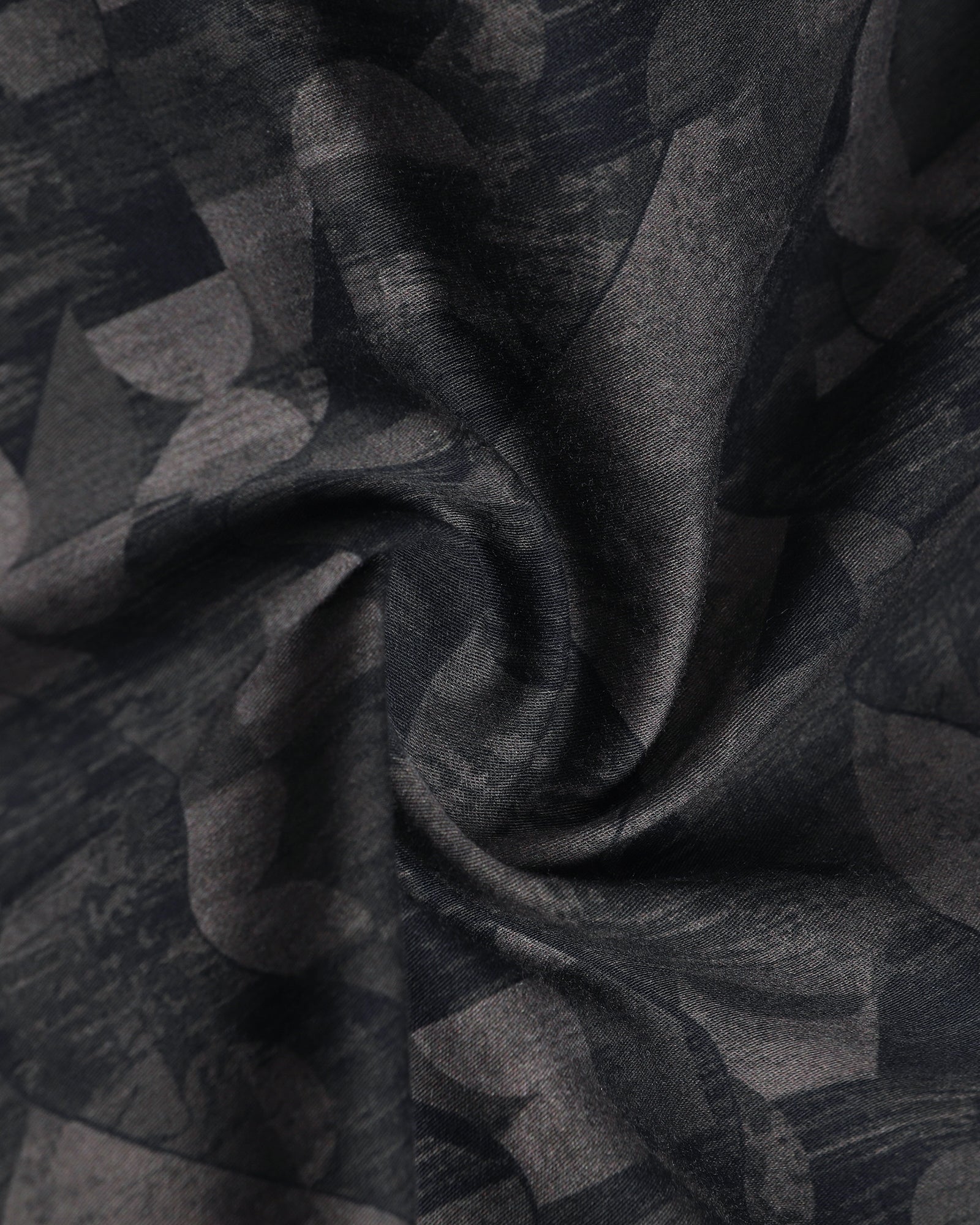 Dark Olive Printed Shirt - Zykos