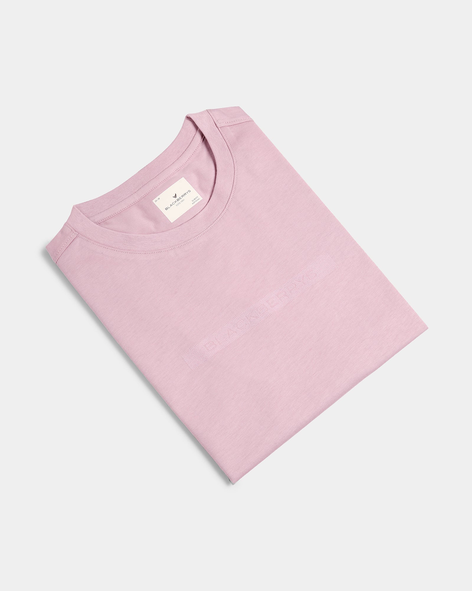Lilac Crew Neck Printed T-Shirt - Marimo
