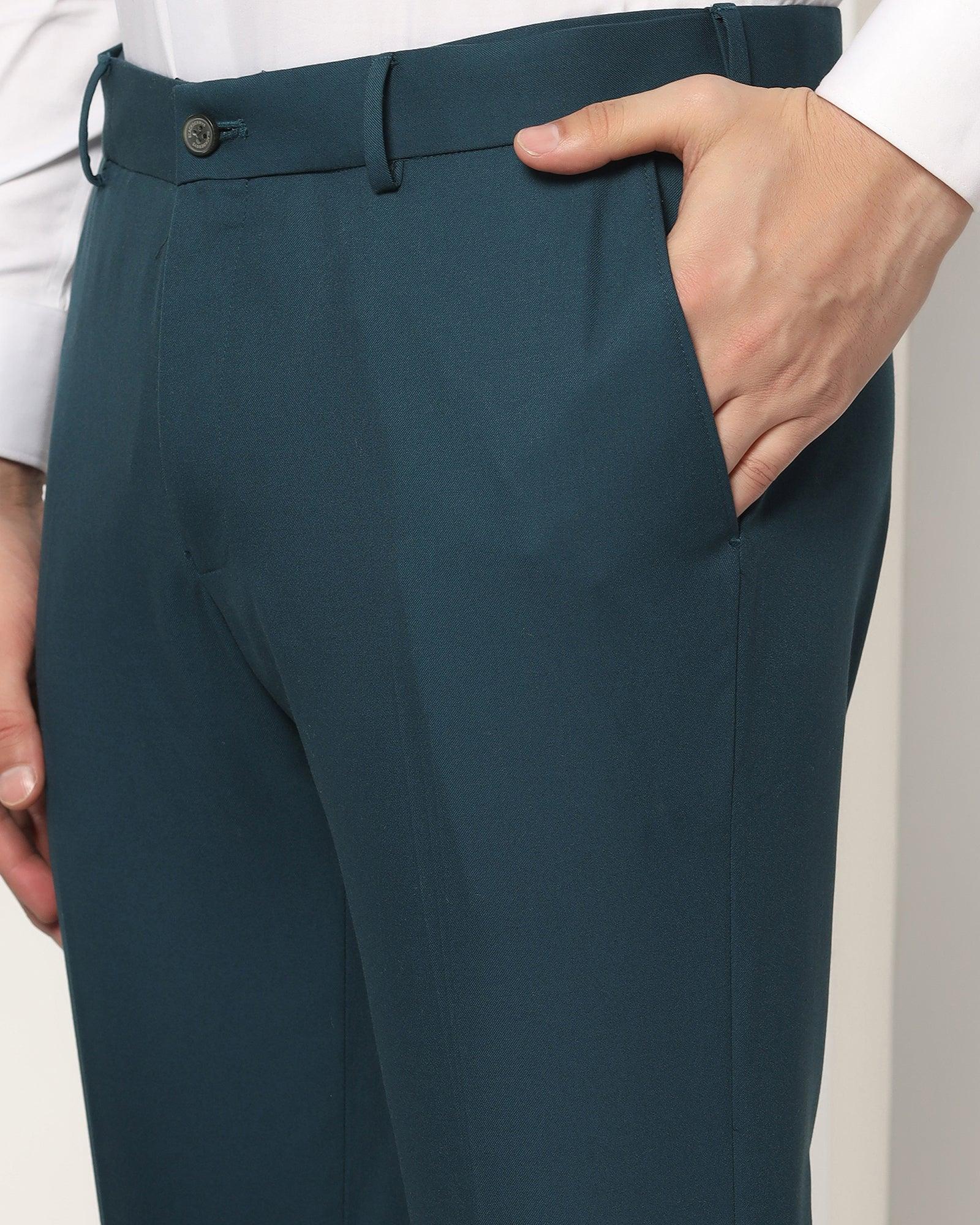 Solid Ethnic 2 Pcs Suit In Mint (Richard) - Blackberrys