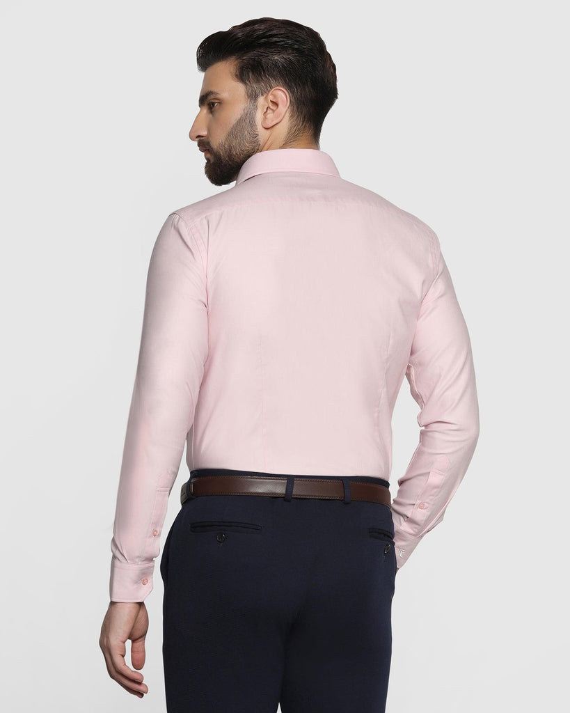 Formal Pink Solid Shirt - Manuel