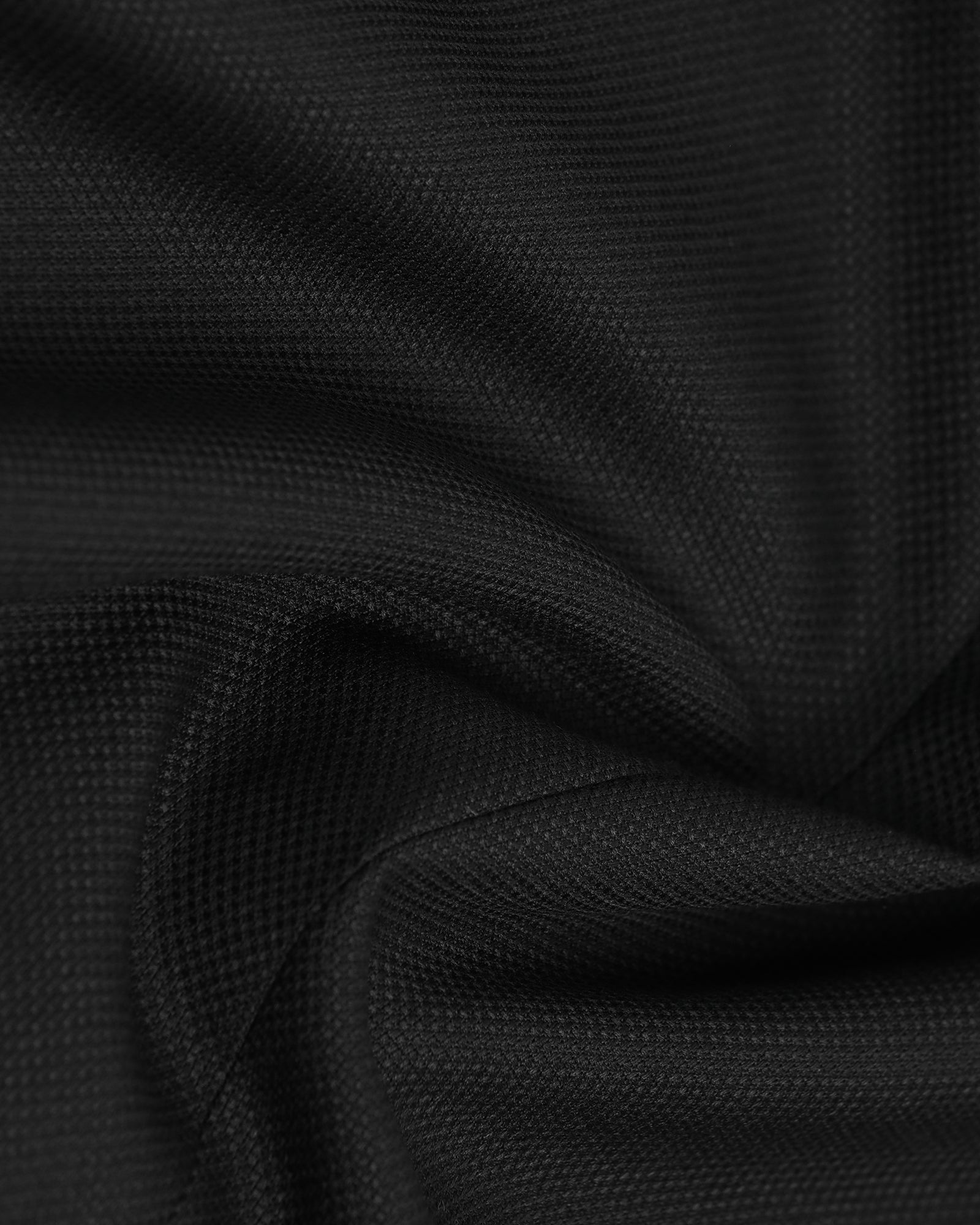 Formal Black Textured Blazer - Quaint