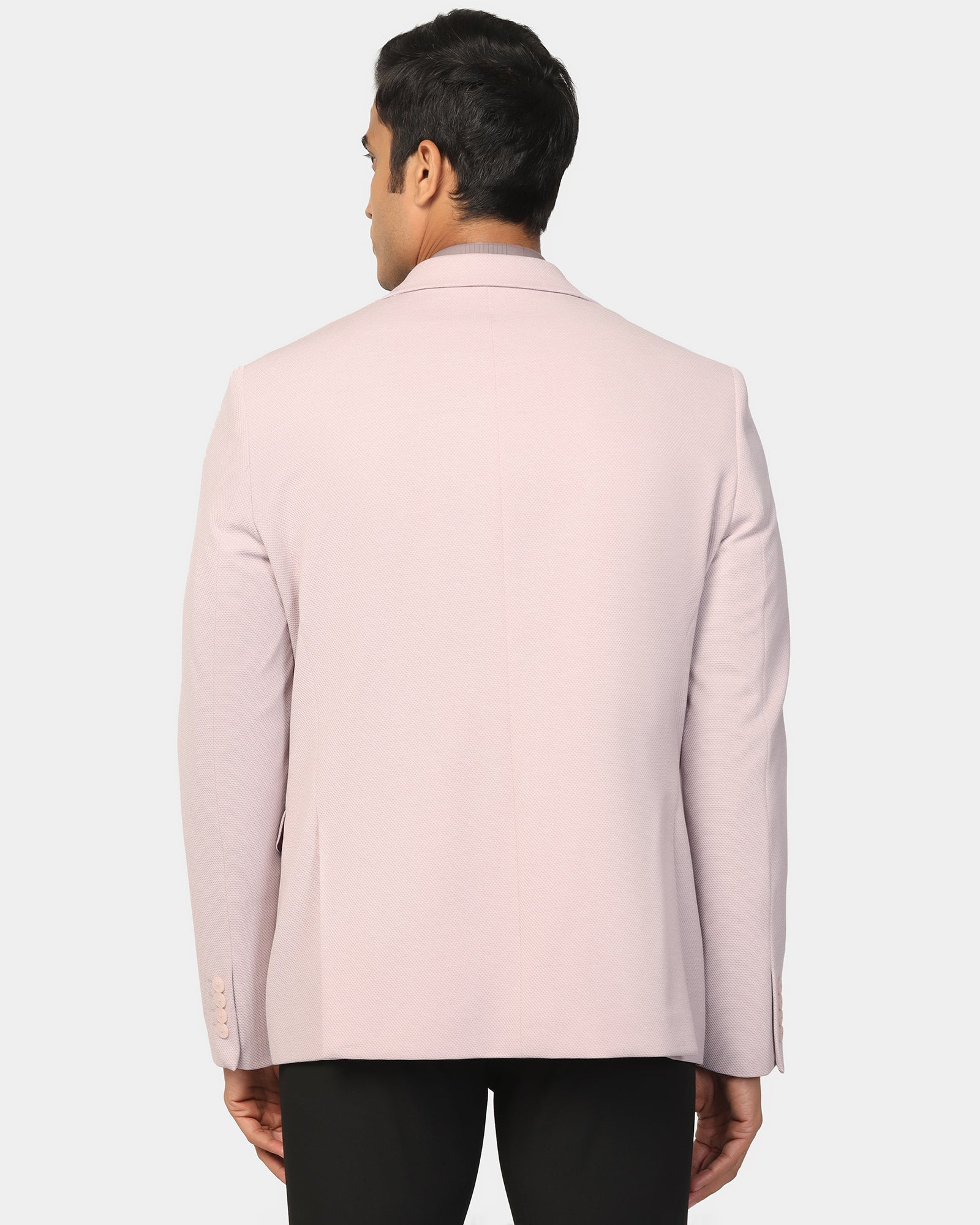 Formal Pink Textured Blazer - Revlon