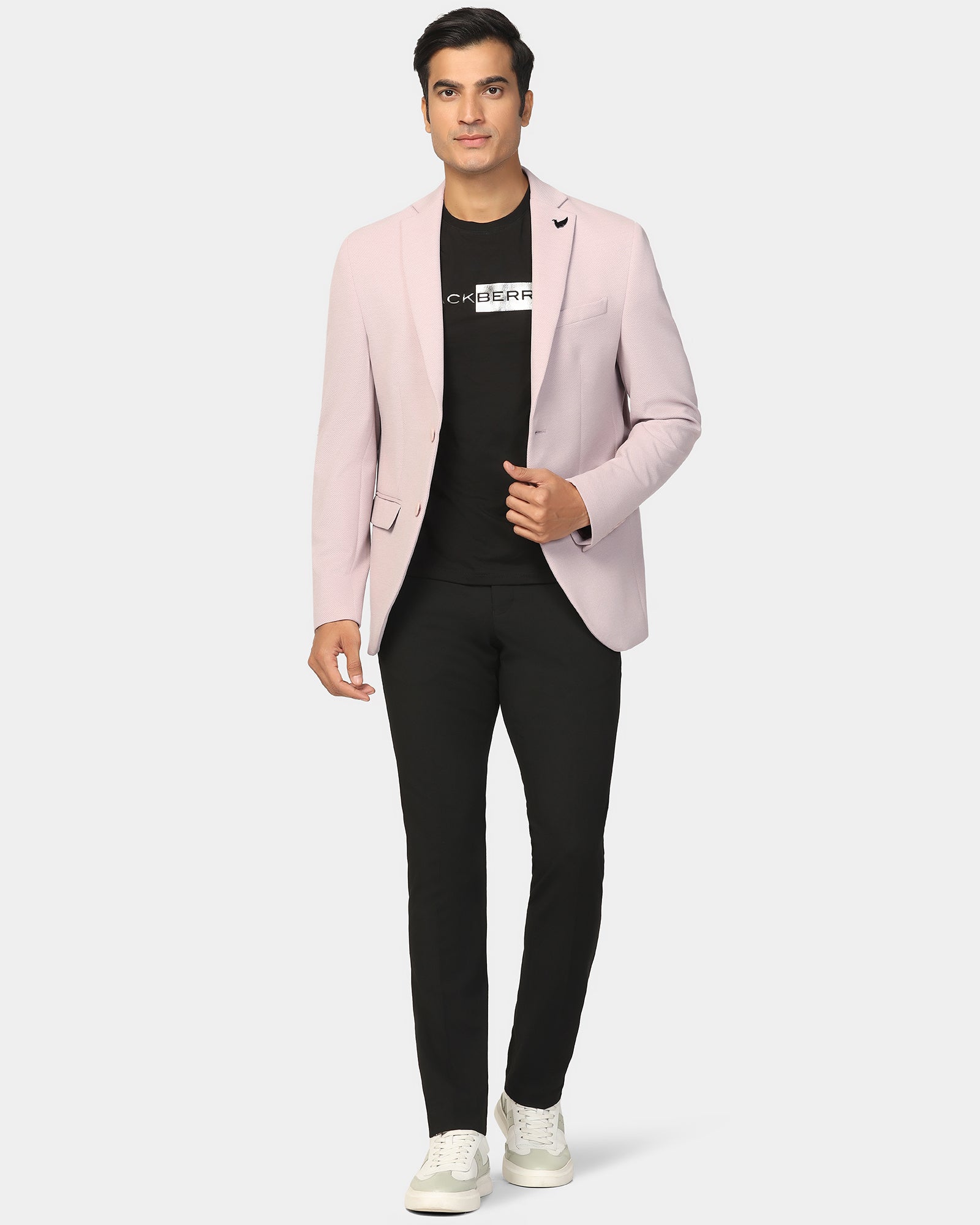 Formal Pink Textured Blazer - Revlon