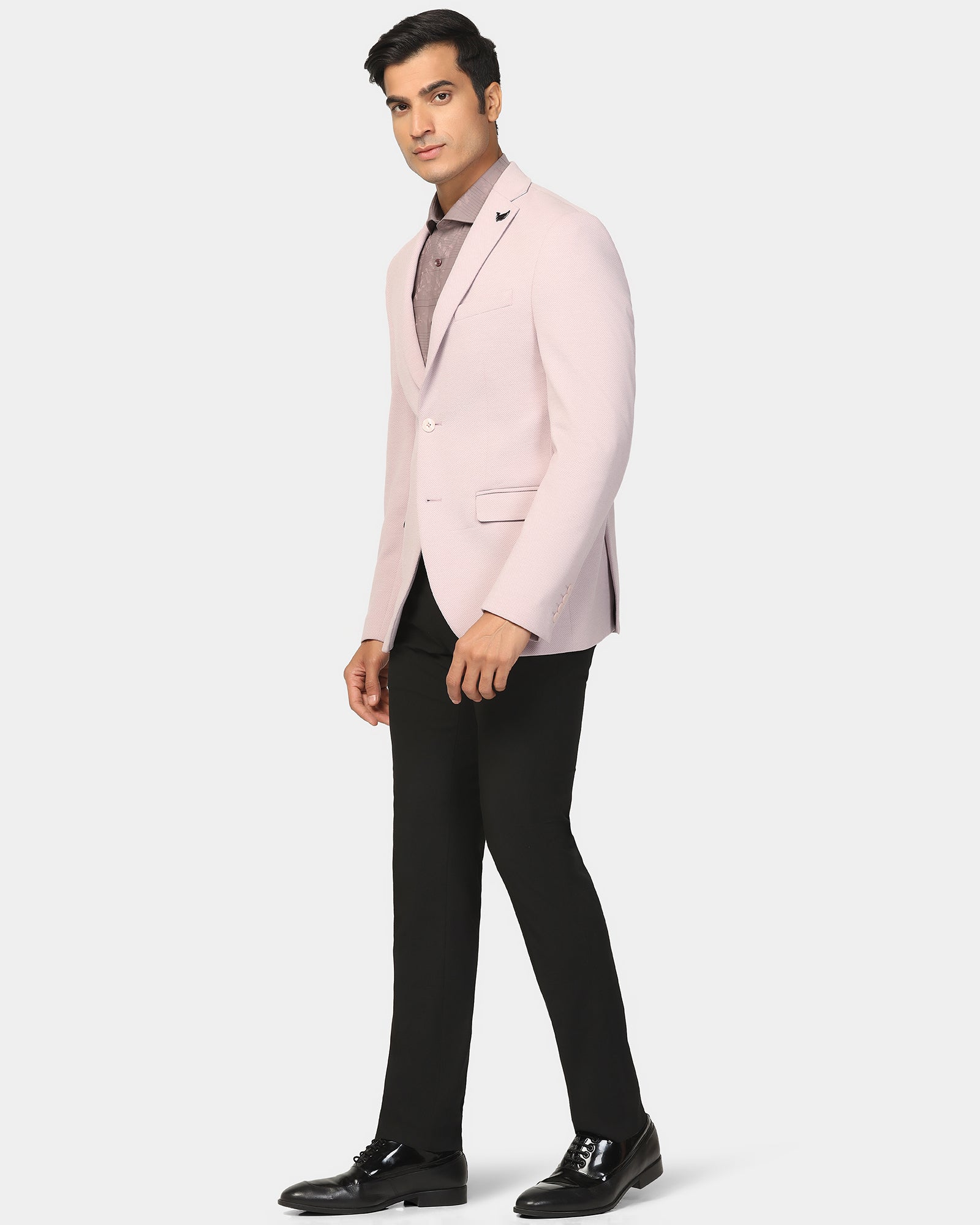 Formal Pink Textured Blazer - Revlon