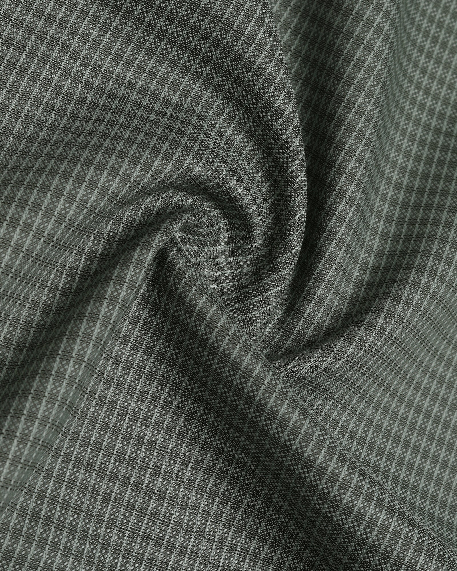 Green Textured Shirt - Rivon