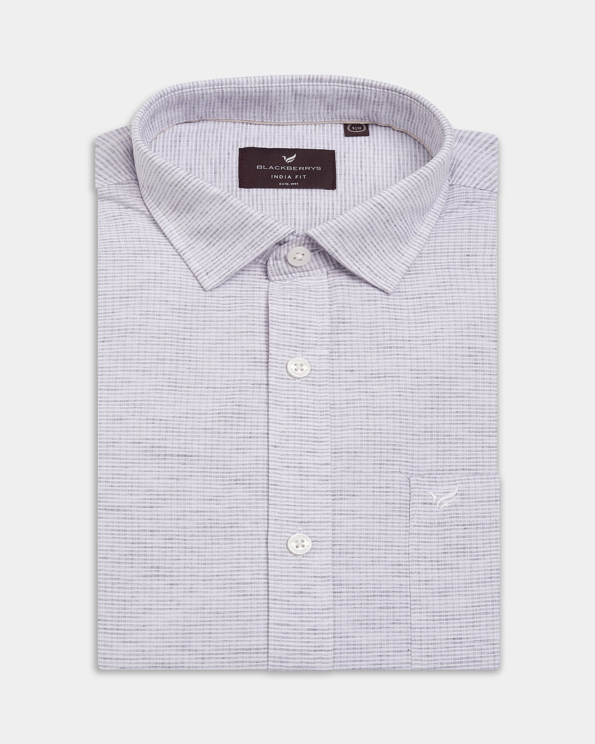 Grey Check Shirt - Mofer