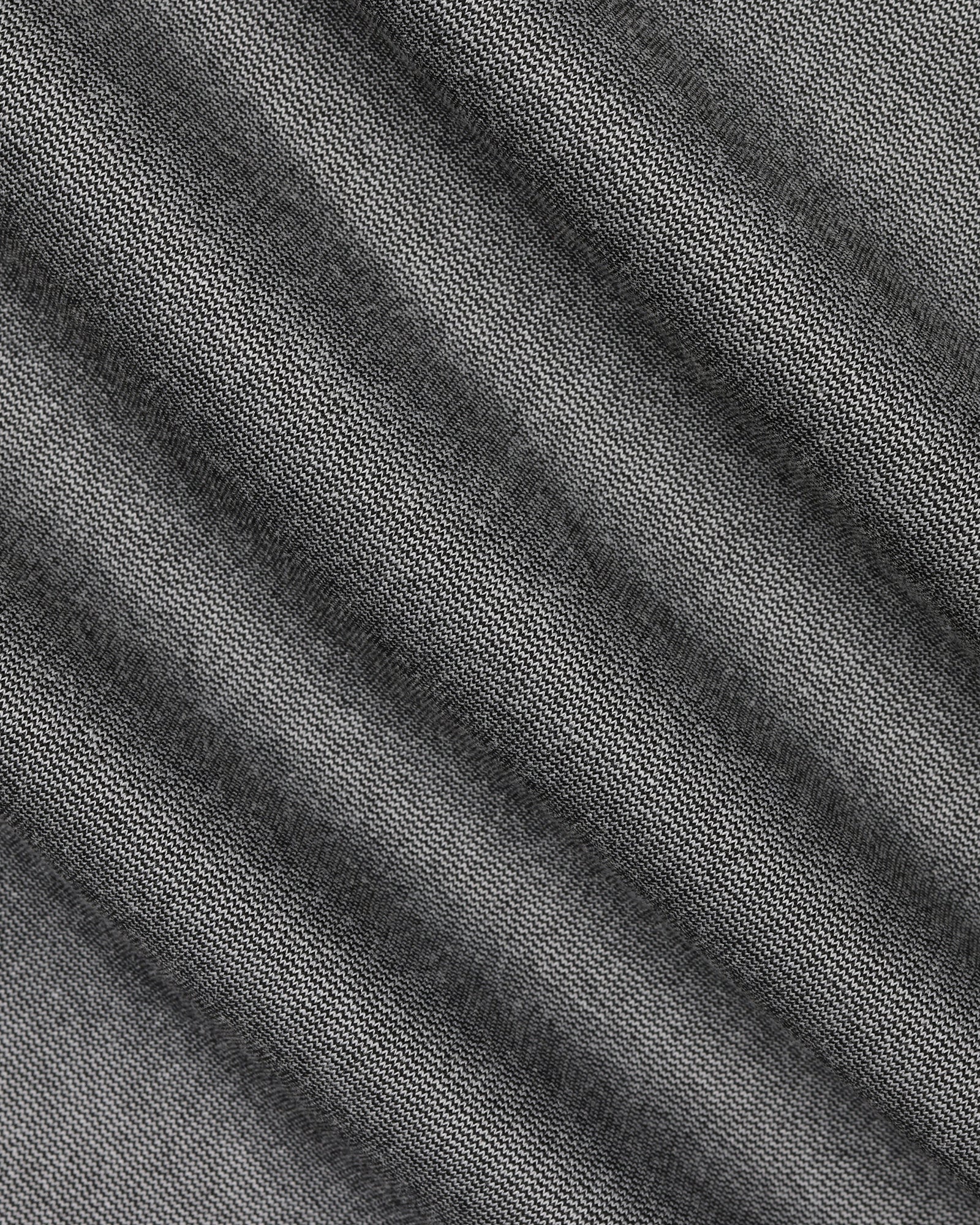 Grey Melange Solid Formal Trouser - Bruce