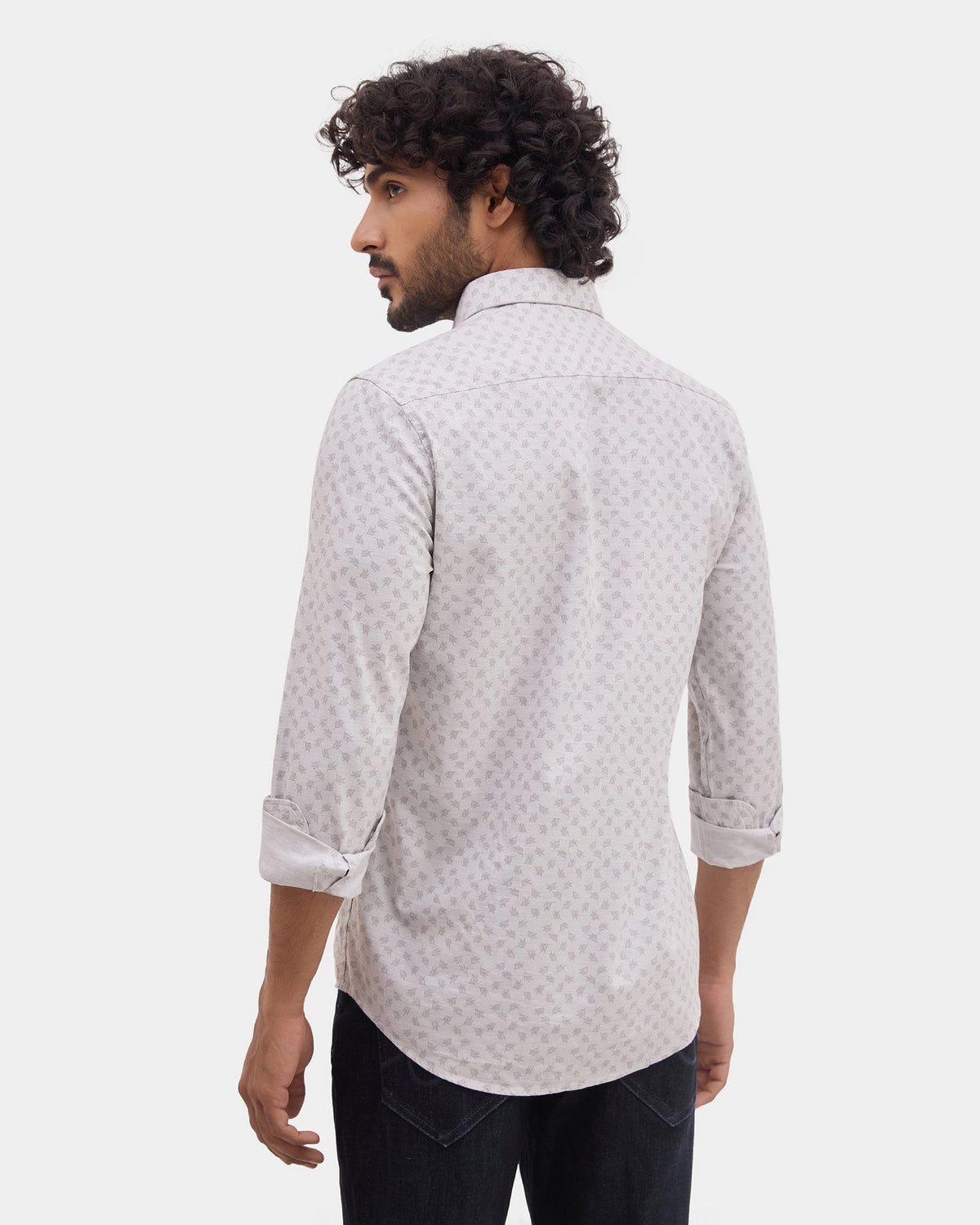 Grey Printed Shirt - Joren