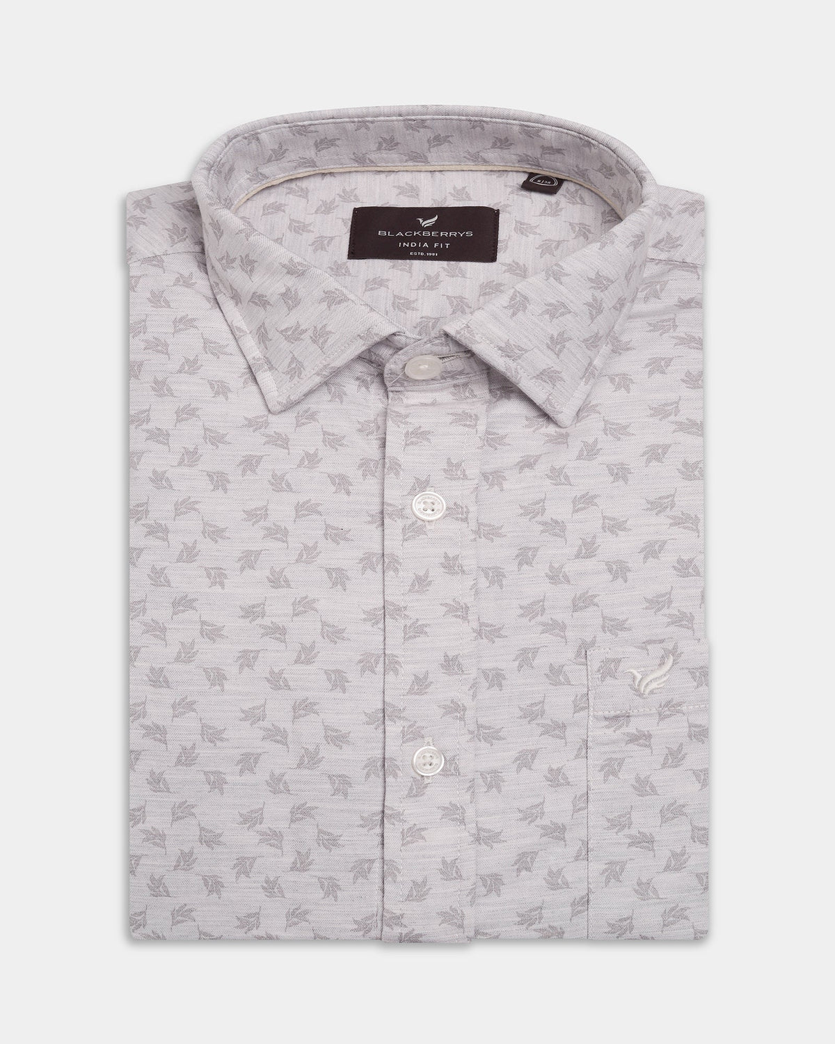 Grey Printed Shirt - Joren
