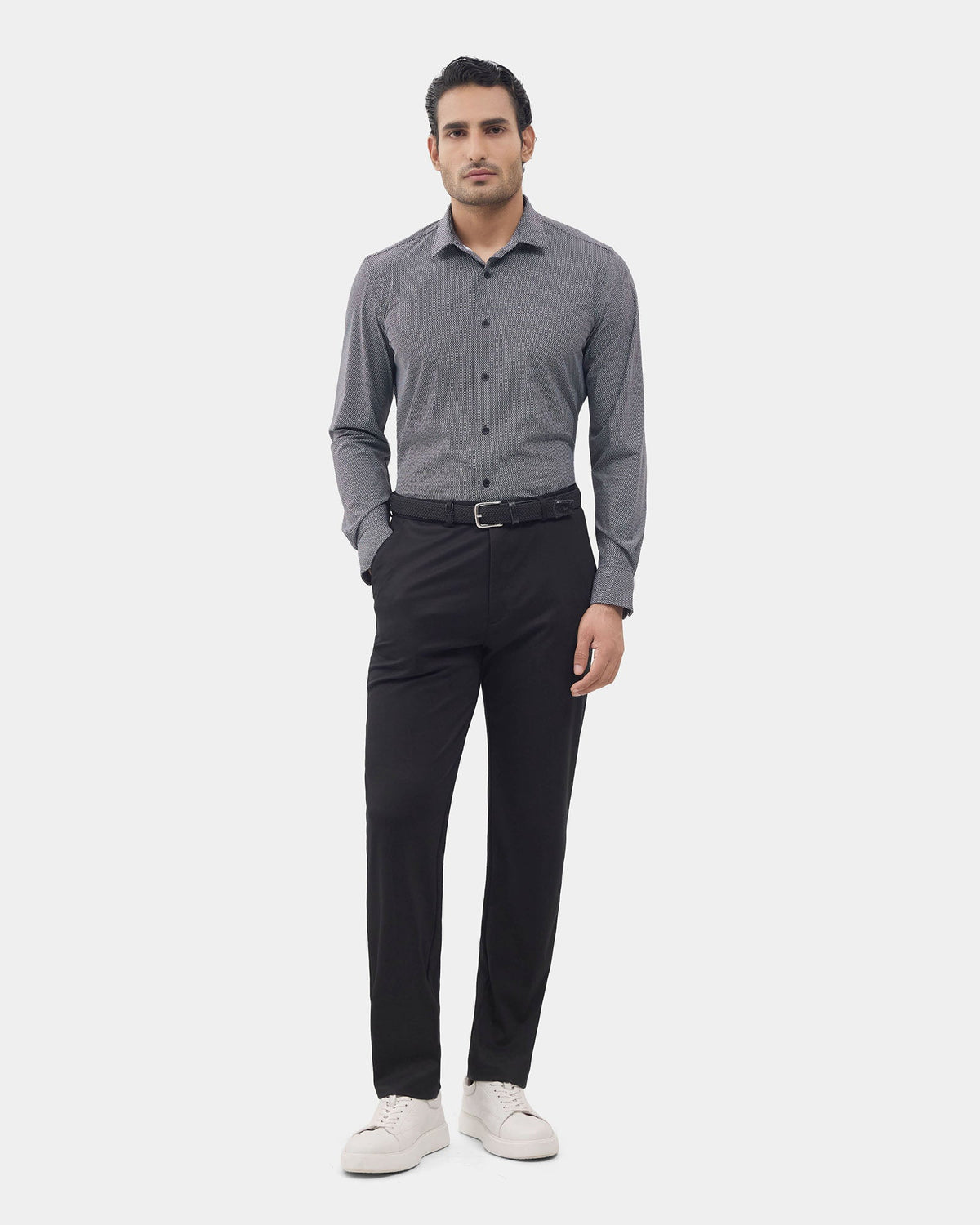 Grey Techpro Print Shirt - Panerai