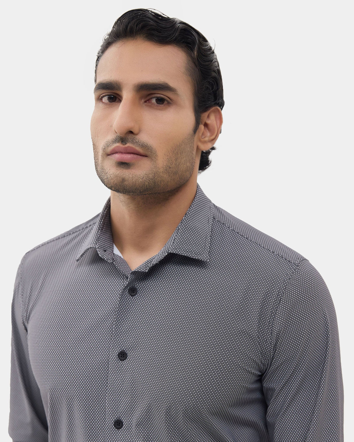 Grey Techpro Print Shirt - Panerai