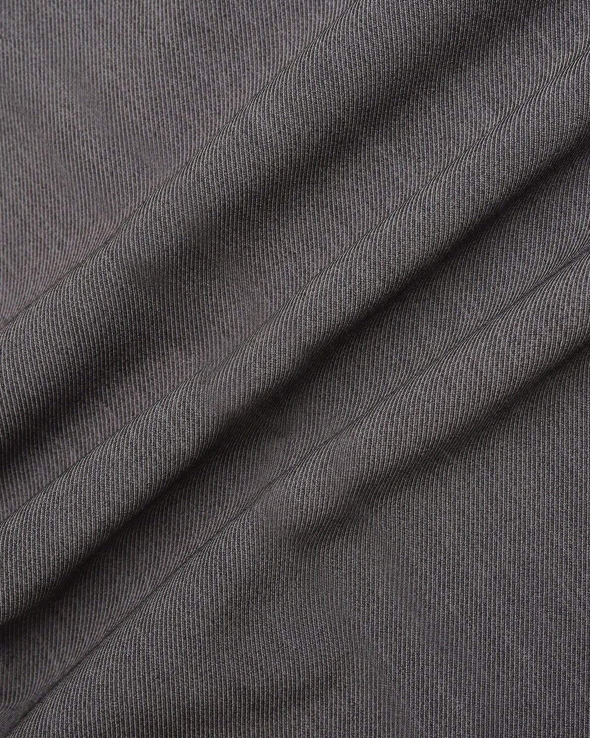 Grey Solid Trouser - Claret