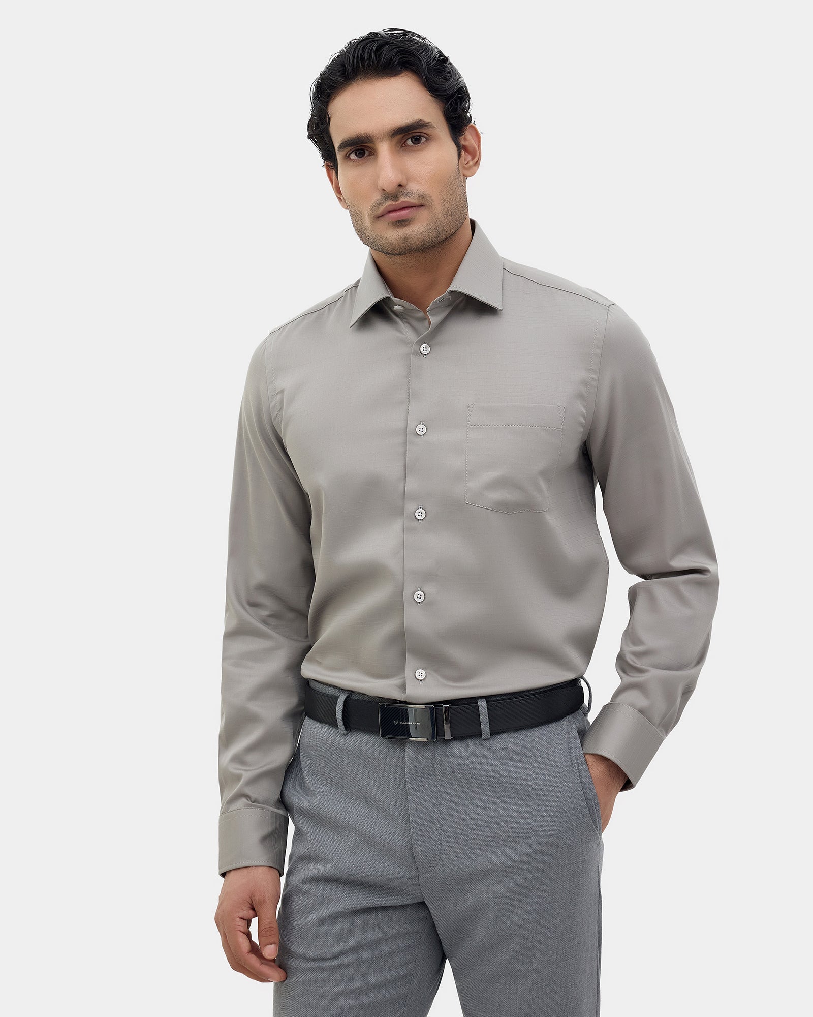 Grey Stripe Shirt - Ciri