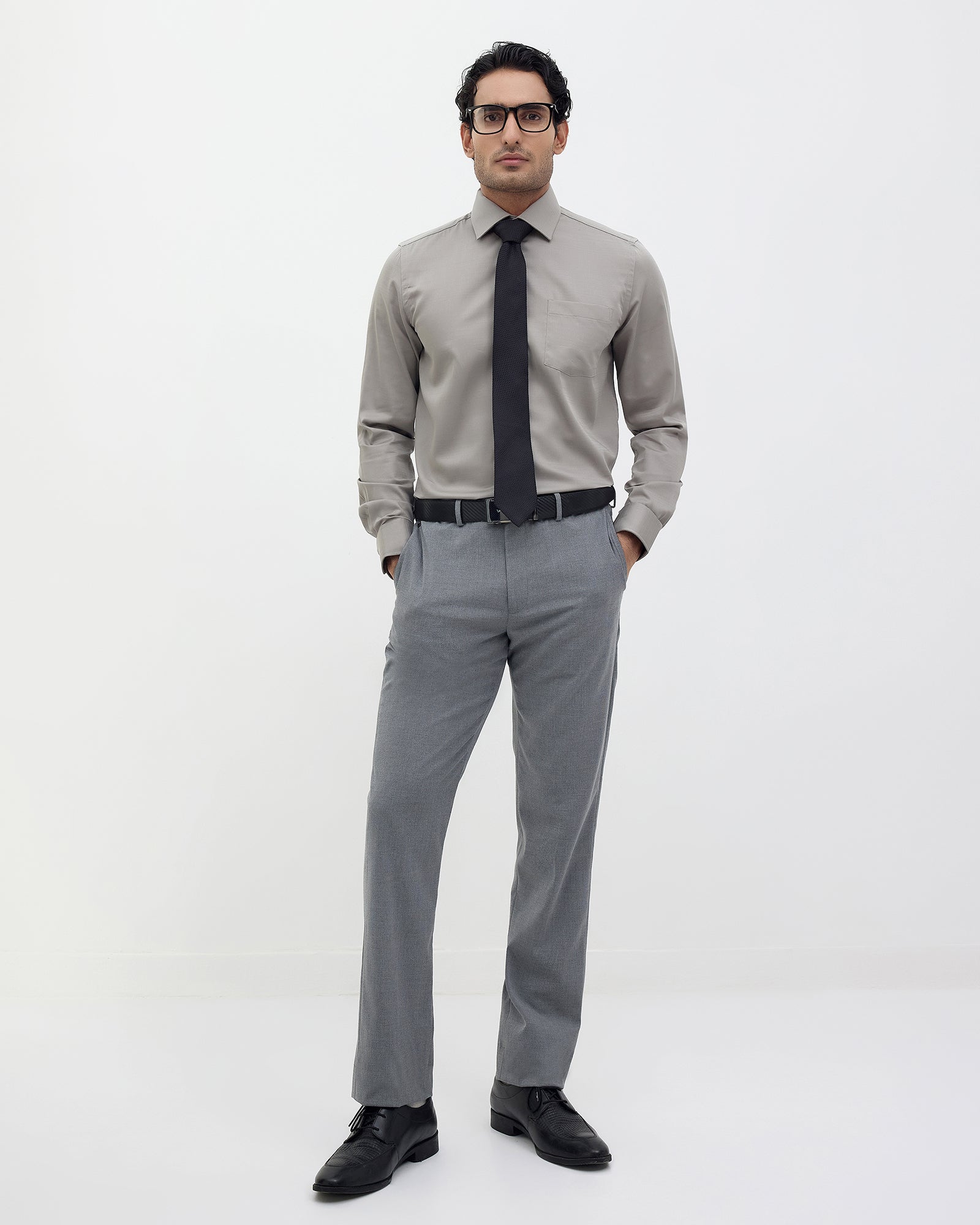 Grey Stripe Shirt - Ciri