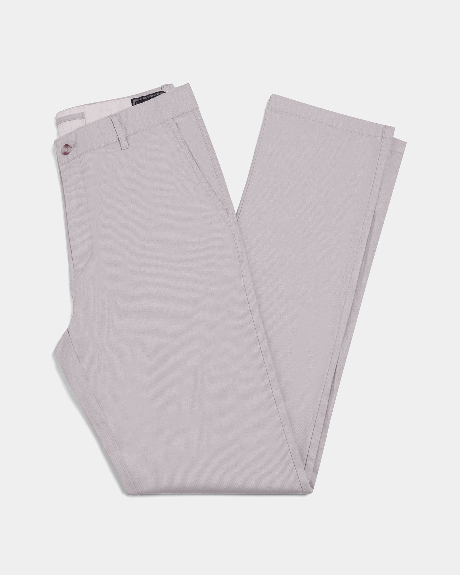 Grey Textured Khakis - Kary