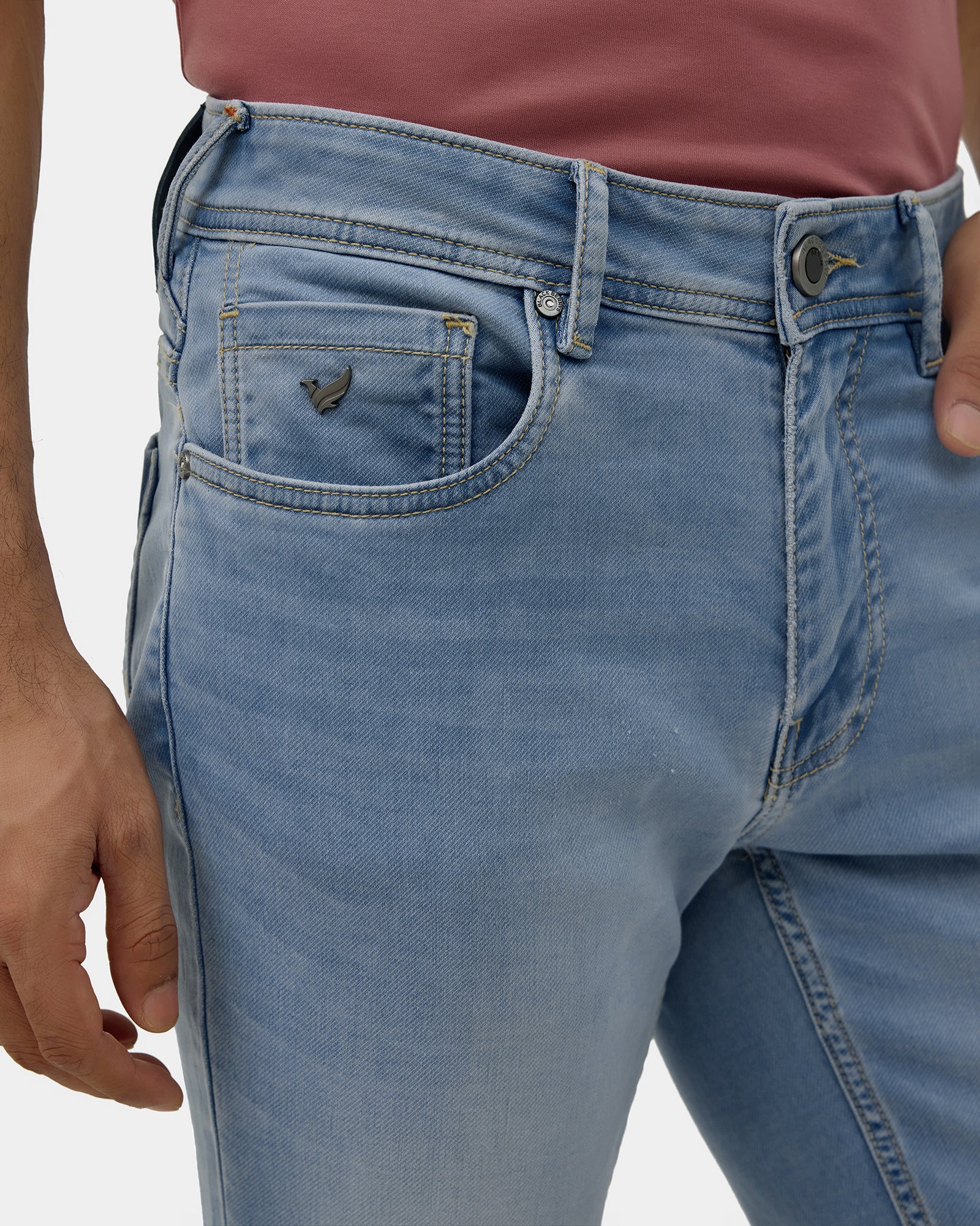 Indigo Ultrasoft Straight Comfort Jeans - Zayne