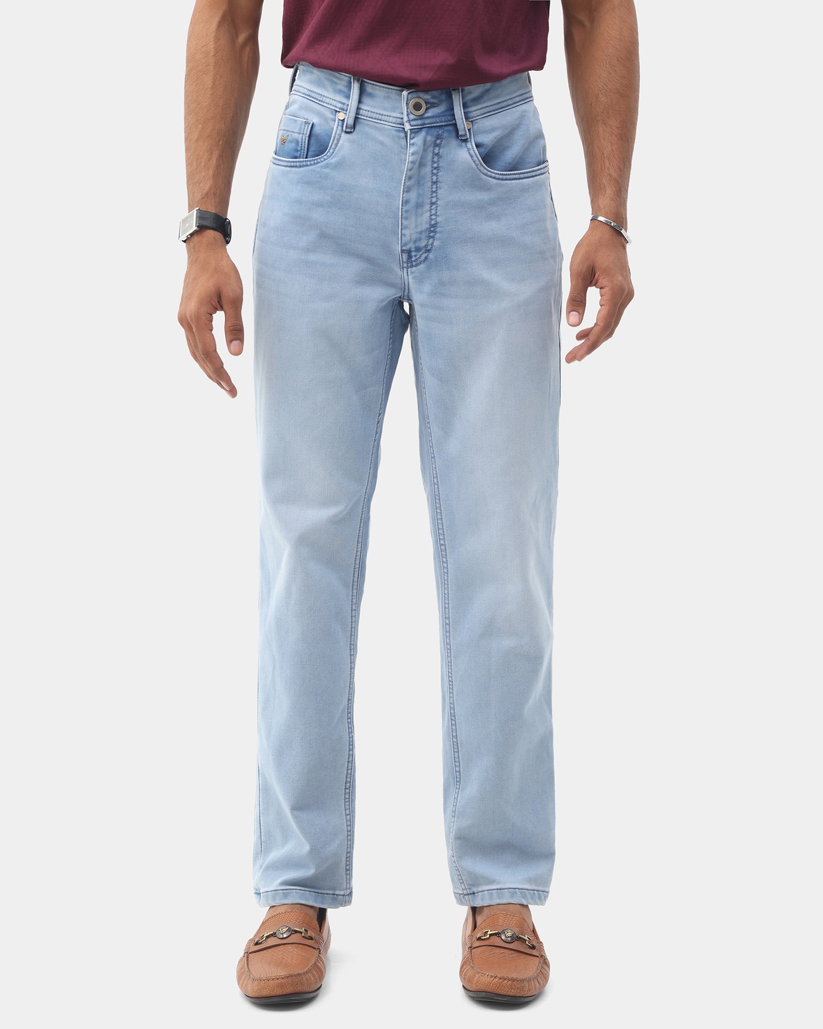 Indigo Ultrasoft Slim Comfort Jeans - David
