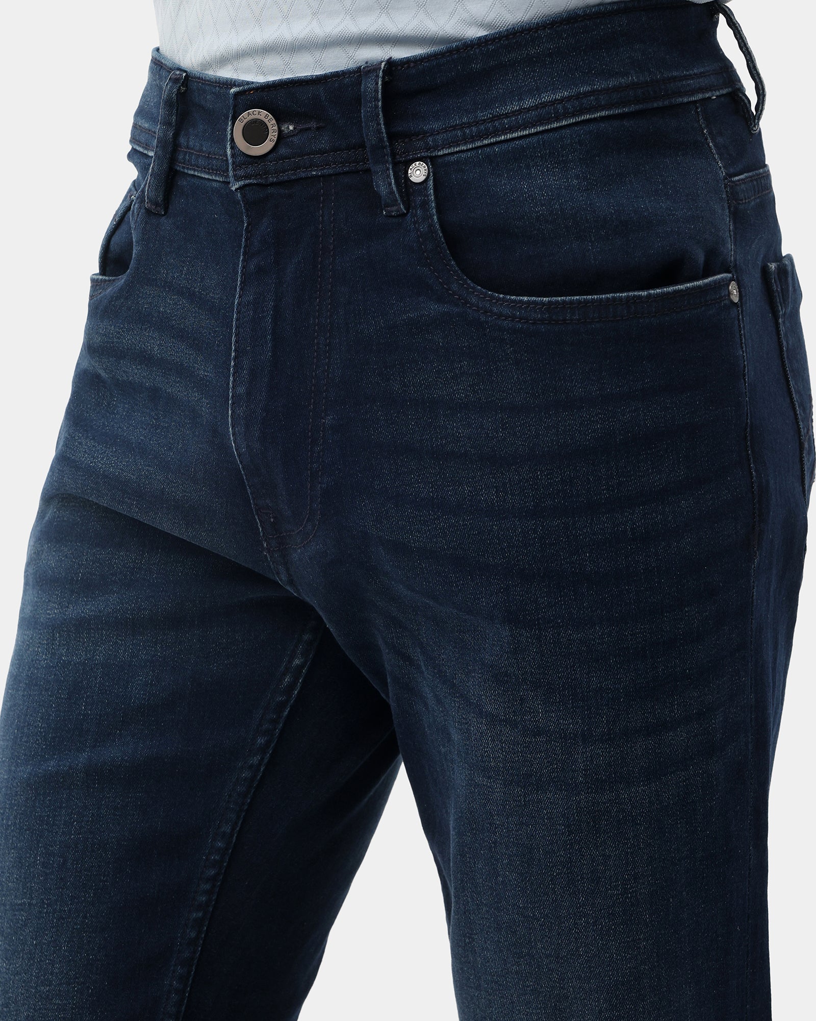 Indigo Superflex Slim Comfort Jeans - Slavco