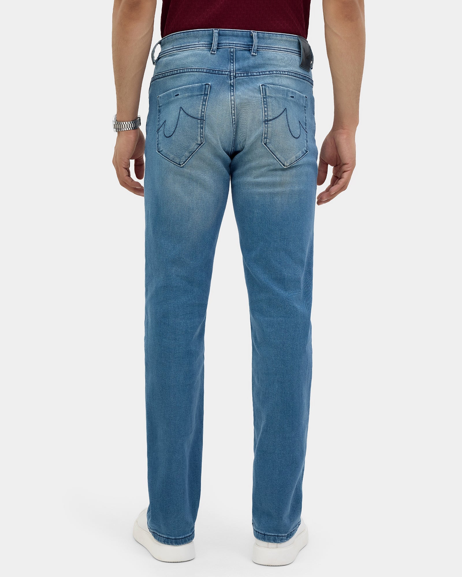 Indigo Superflex Straight Comfort Fit Jeans - Miloje