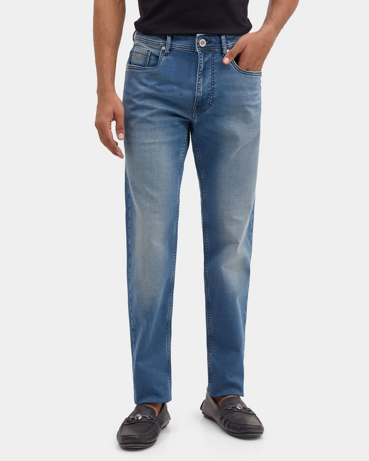 Indigo Ultrasoft Slim Fit Jeans - Dragan