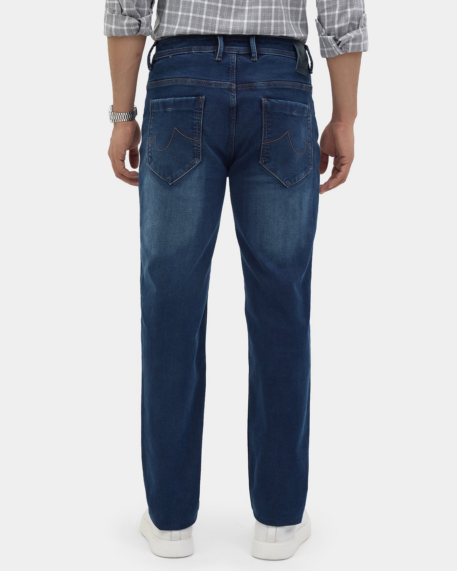 Indigo Ultrasoft Slim Fit Jeans - Greg