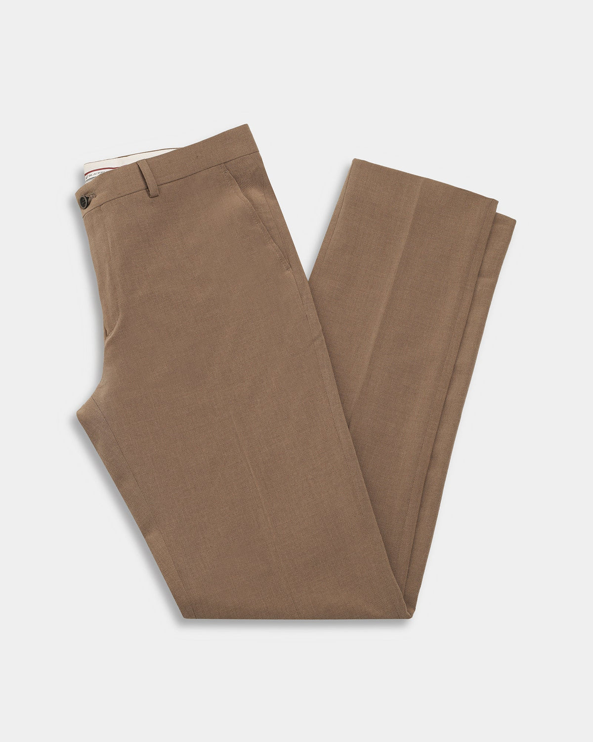 Khaki Textured Trouser - Delma