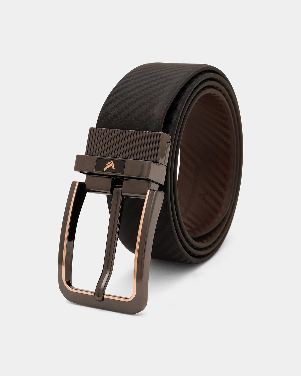Leather Reversible Black & Brown Belt - Baldwin