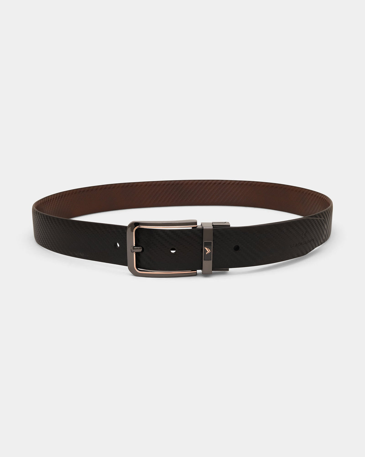 Leather Reversible Black & Brown Belt - Baldwin