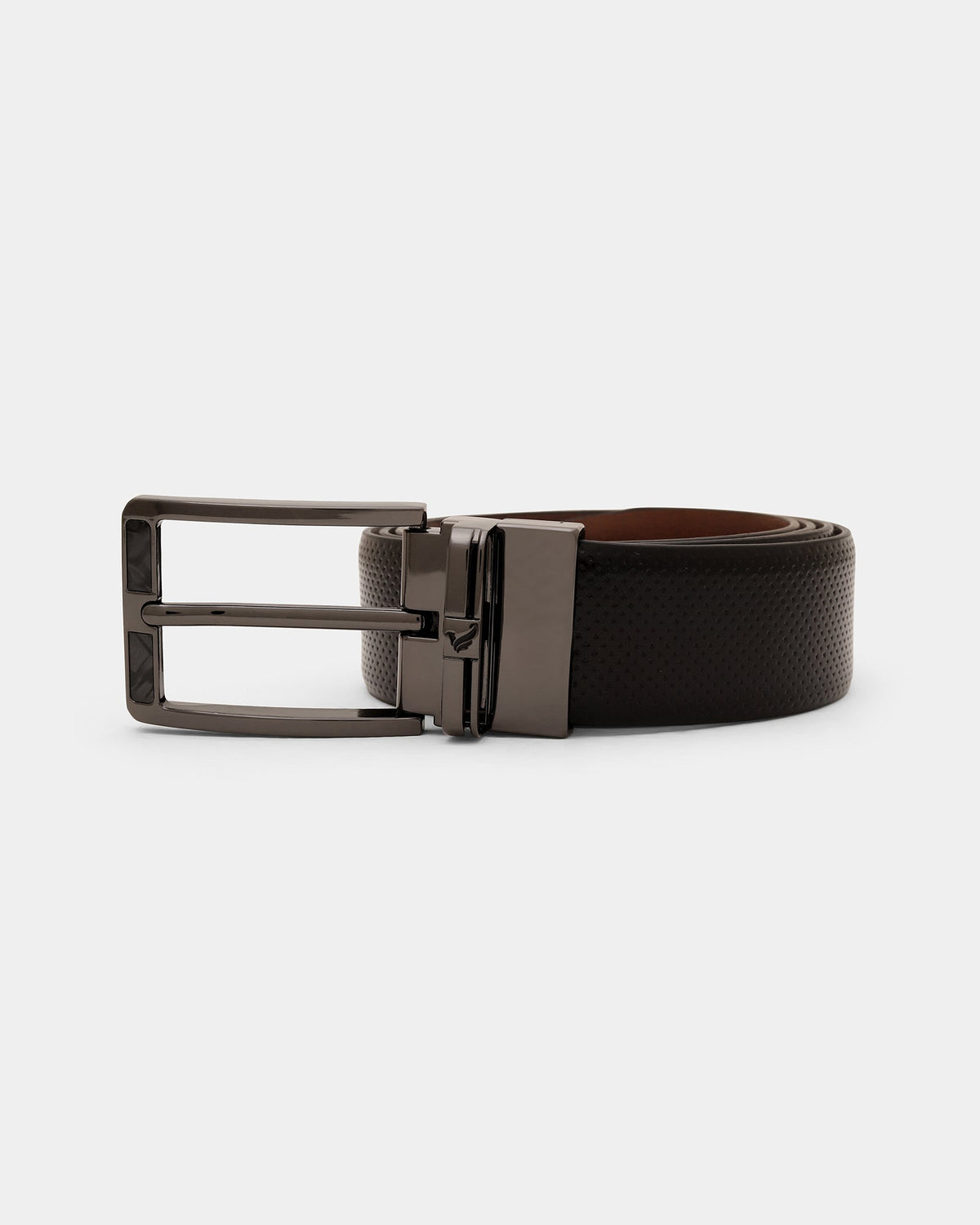 Leather Reversible Black & Tan Belt - Bremen