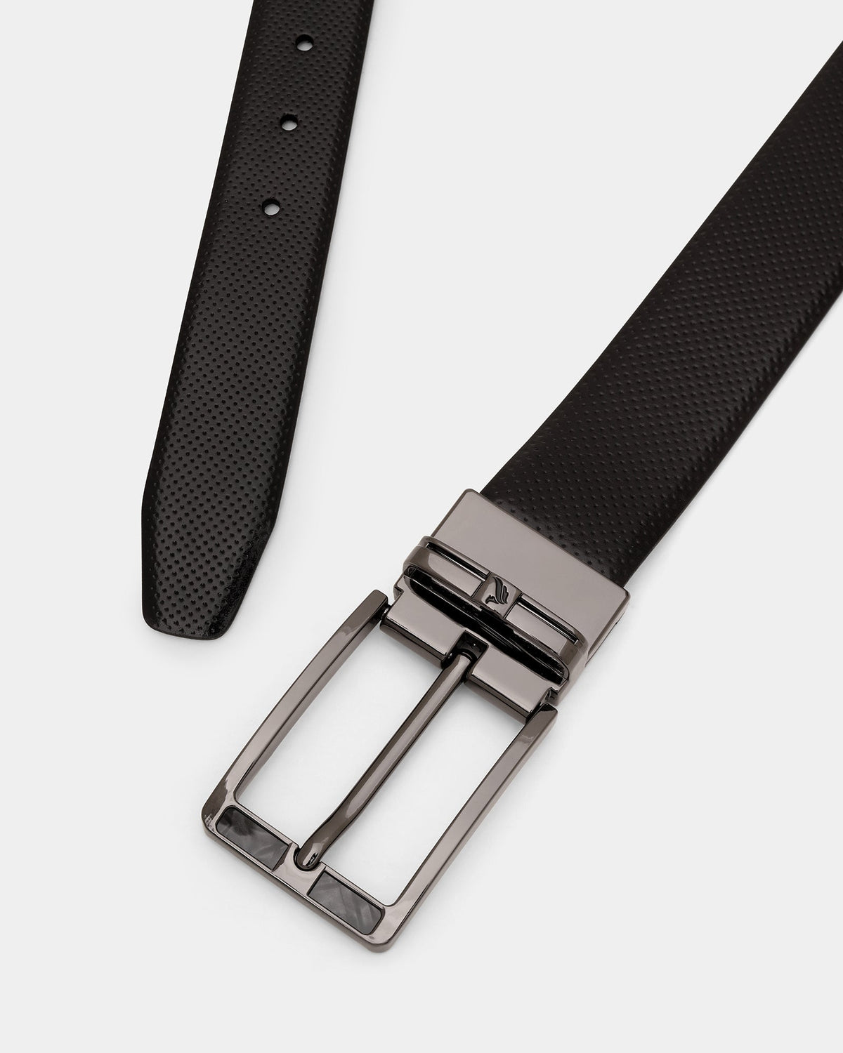 Leather Reversible Black & Tan Belt - Bremen