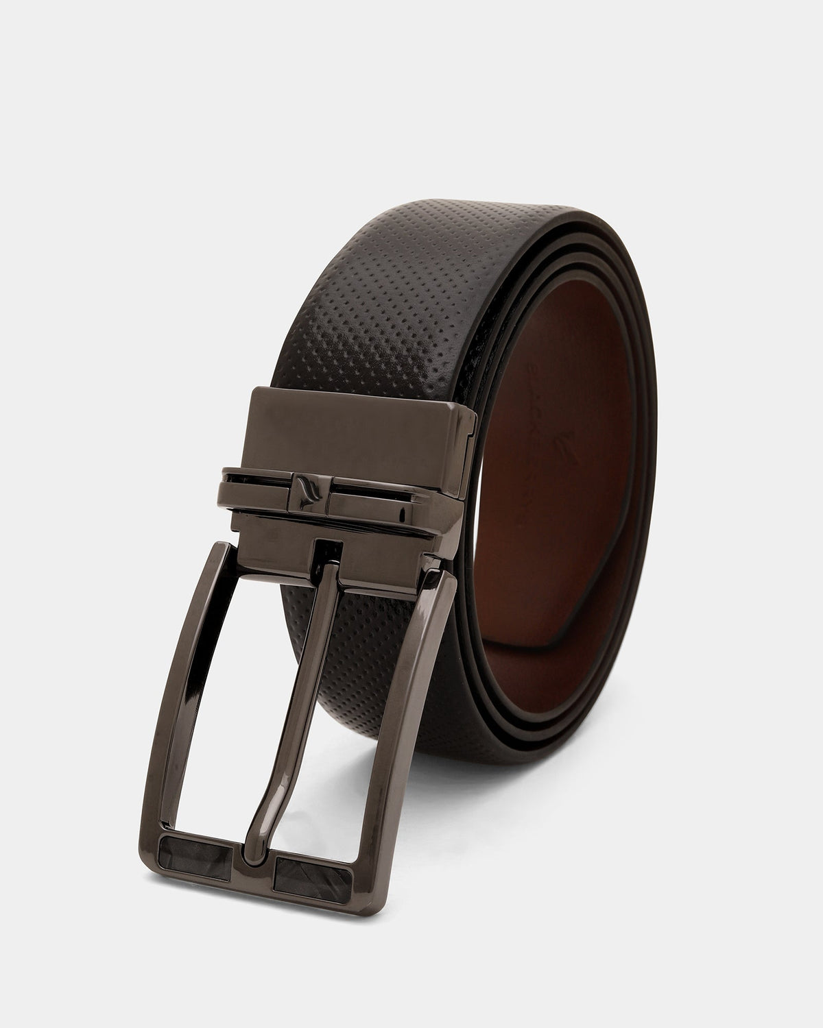 Leather Reversible Black & Tan Belt - Bremen
