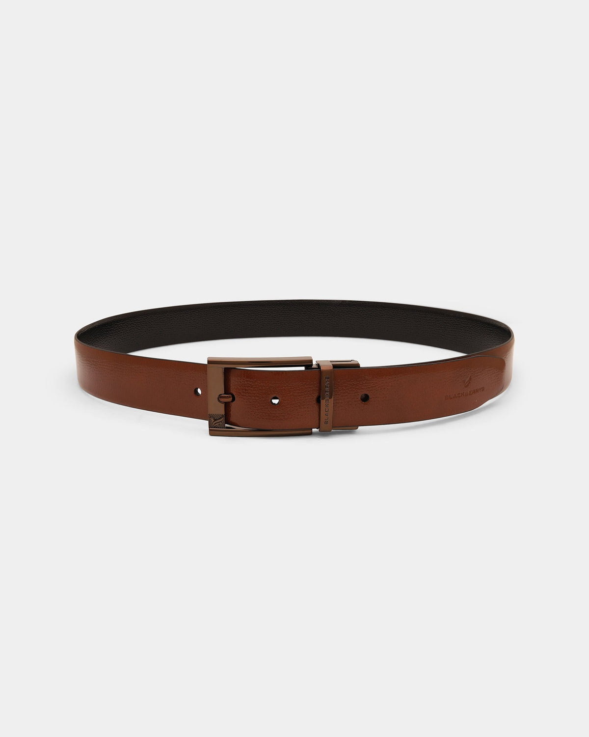 Leather Reversible Tan & Black Belt - Boswell
