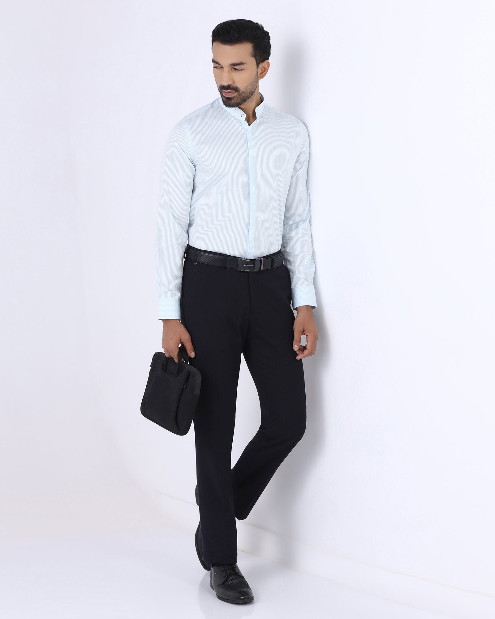 Light Blue Stripe Shirt - Floss
