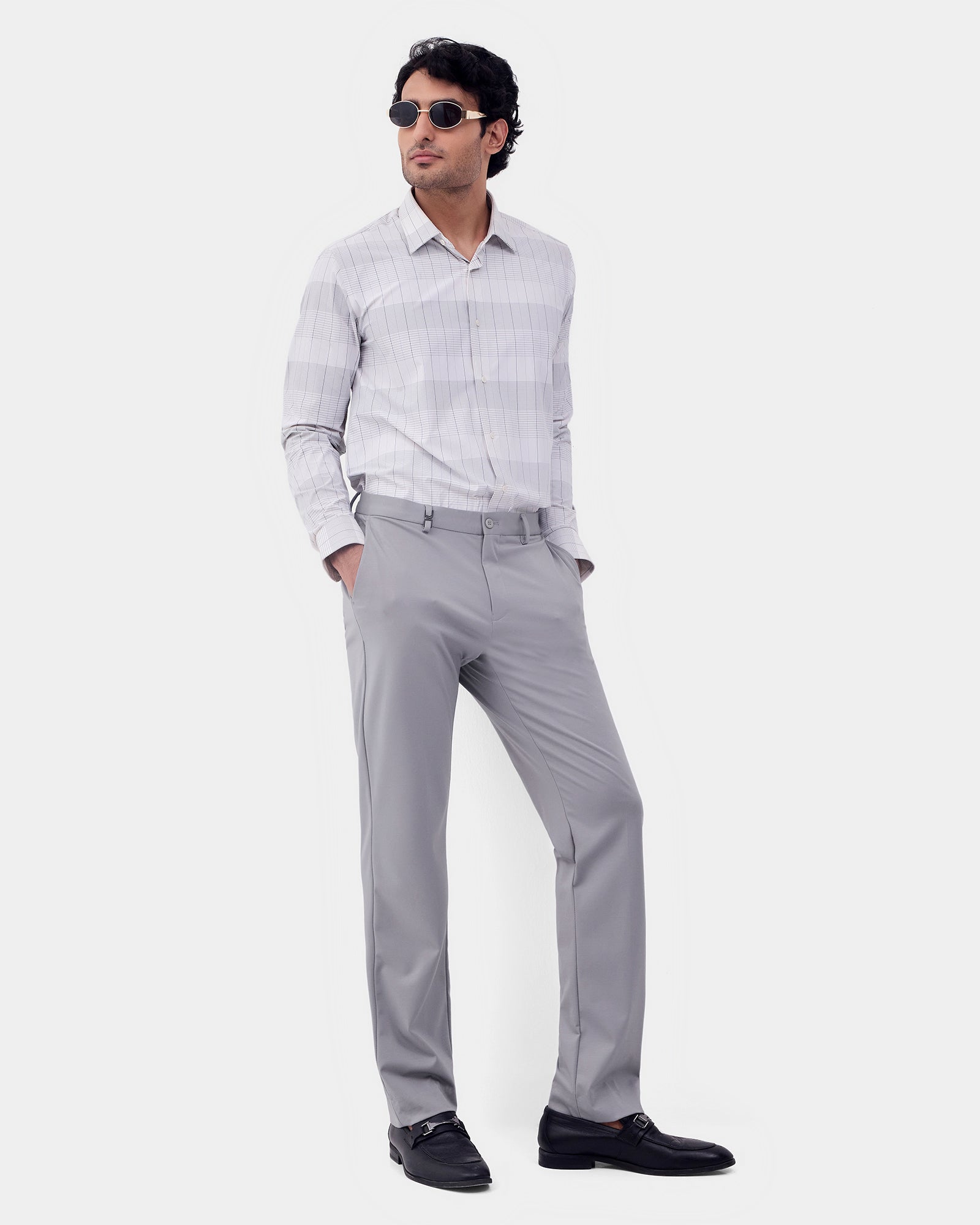 Light Grey TechPro Solid Trouser - Explorer
