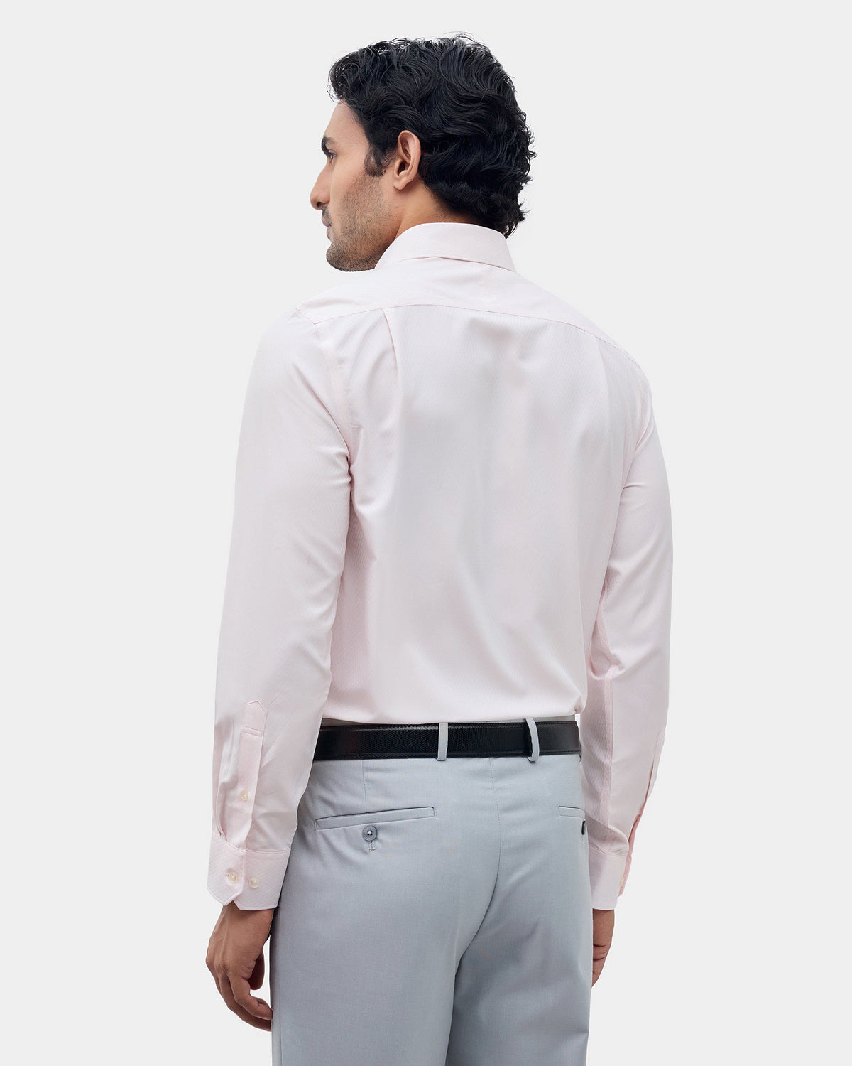 Light Pink Textured Shirt - Persia