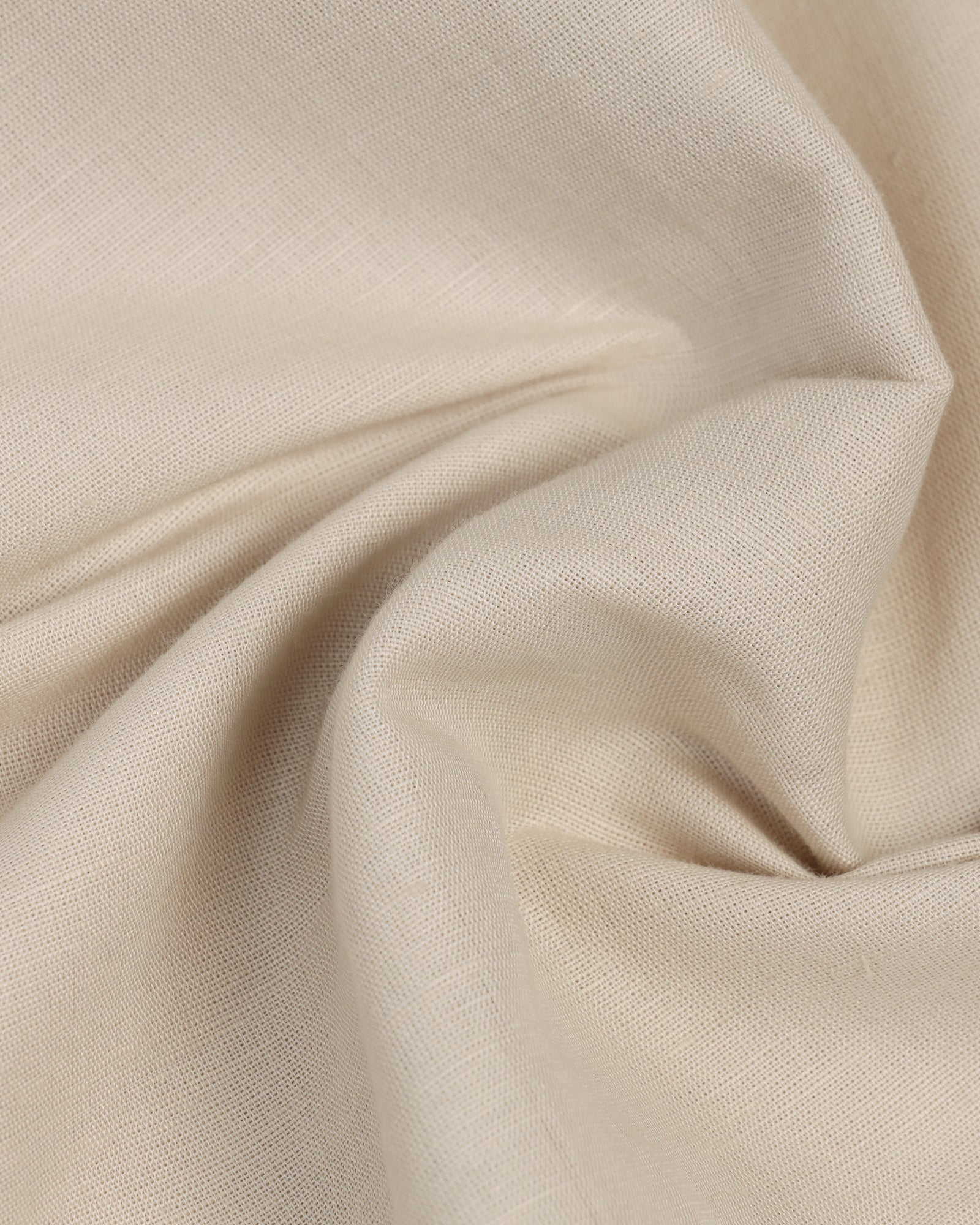 Linen Casual Natural Solid Shirt - Salmon