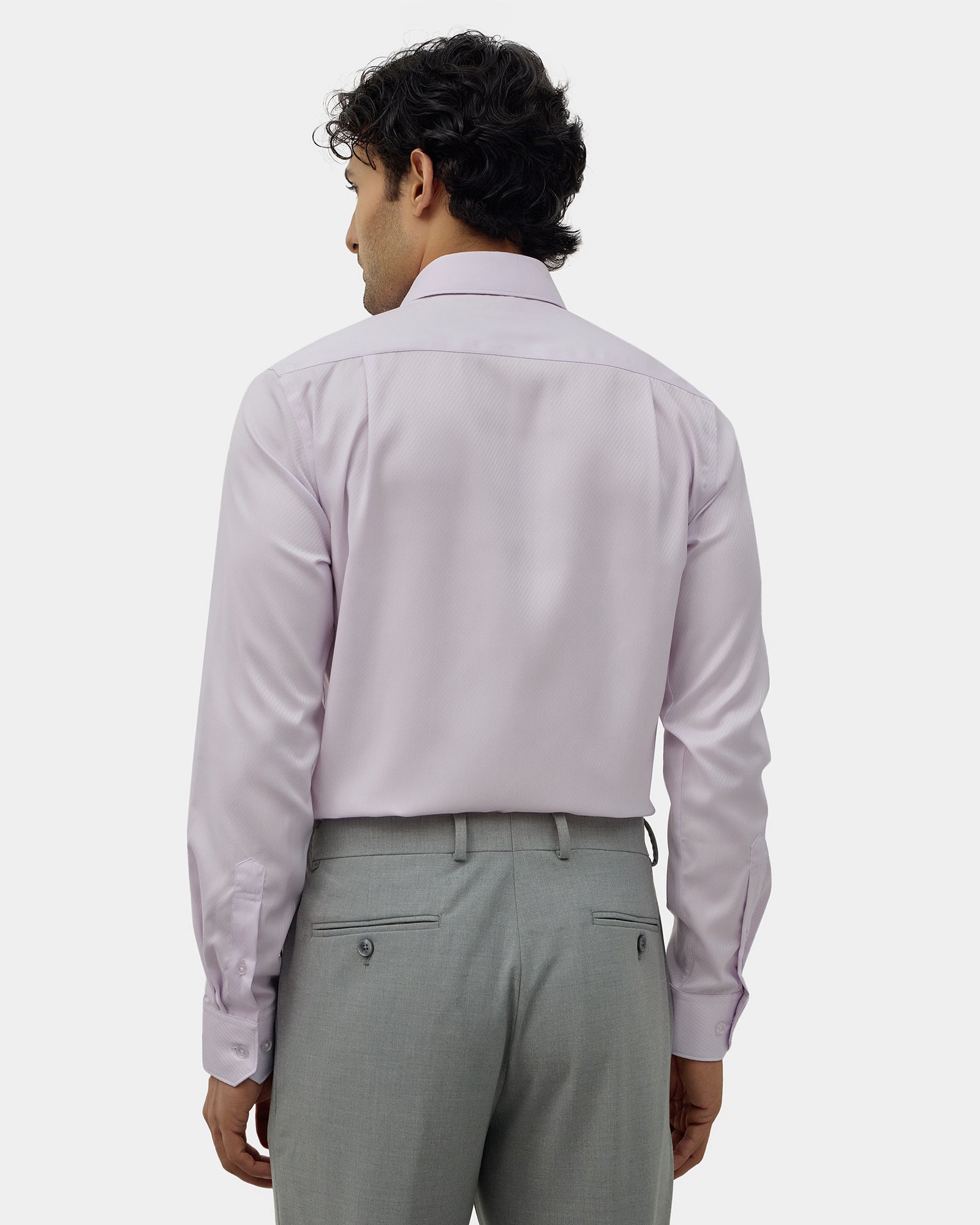 Mauve Textured Shirt - Hornet