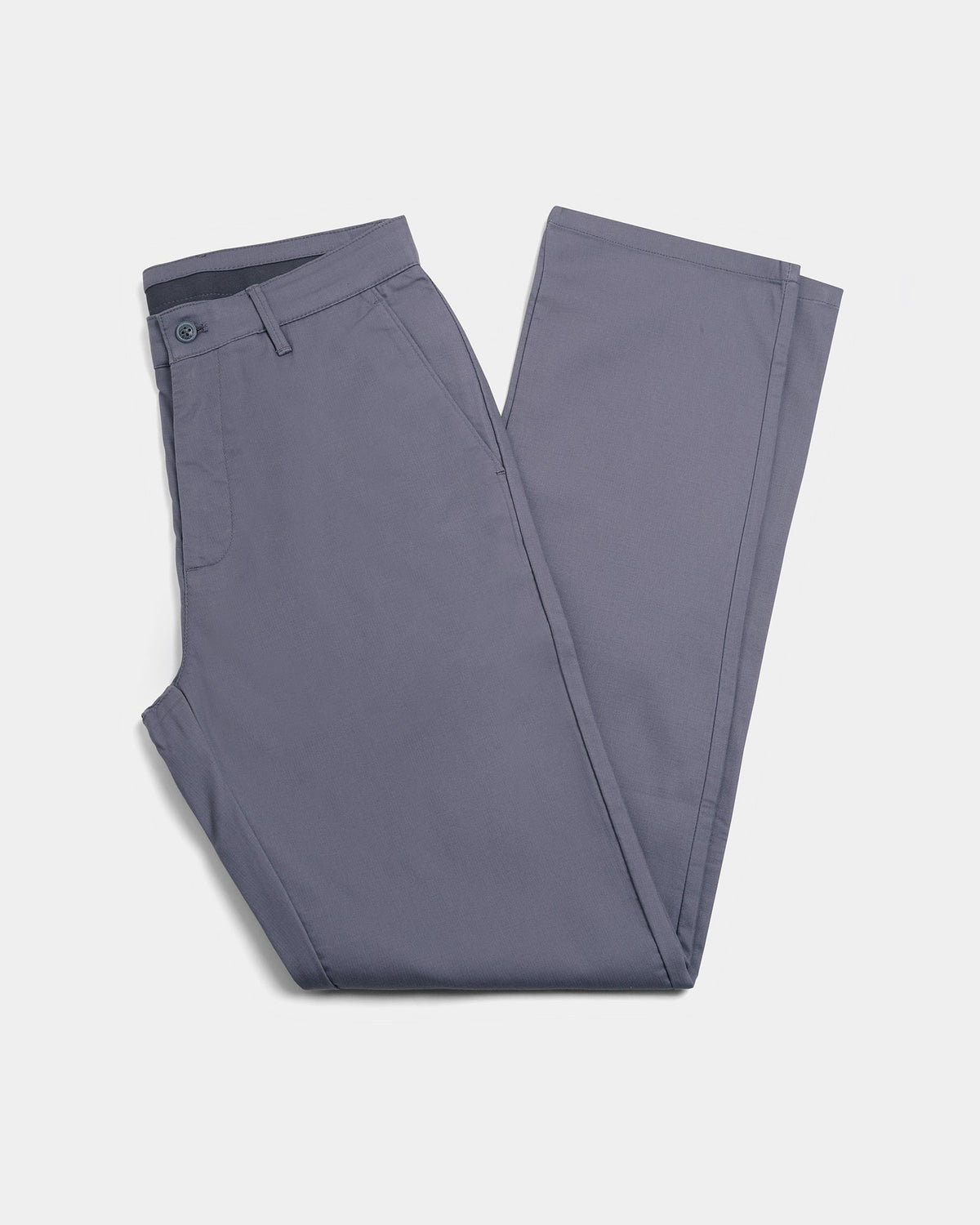 Mid Grey Textured Khakis - Rosa