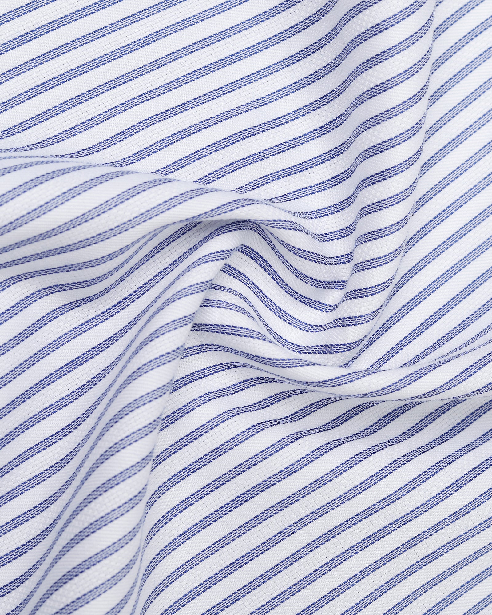 Blue Non Iron Stripe Shirt - Eden