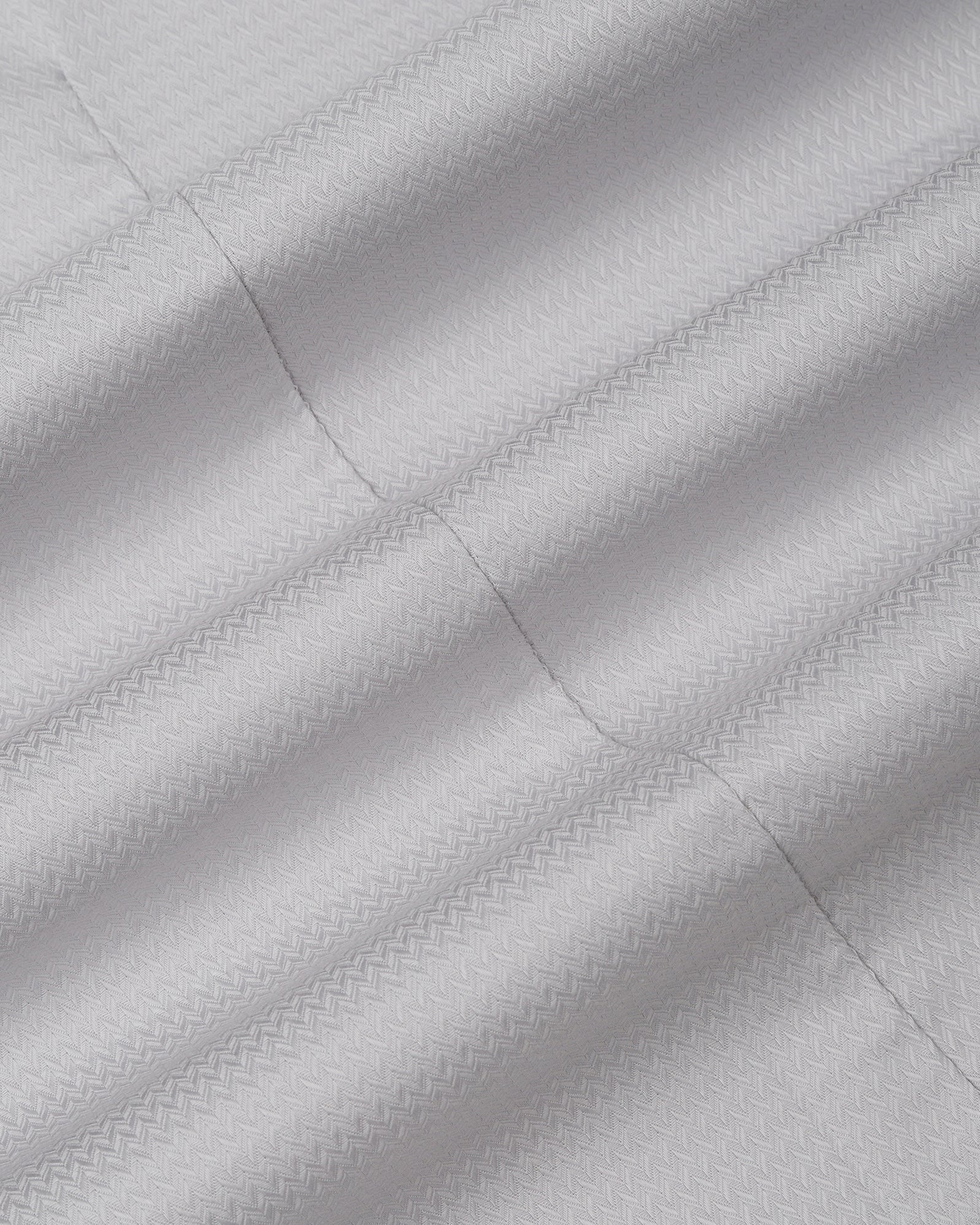 Light Grey Textured Shirt - Derek