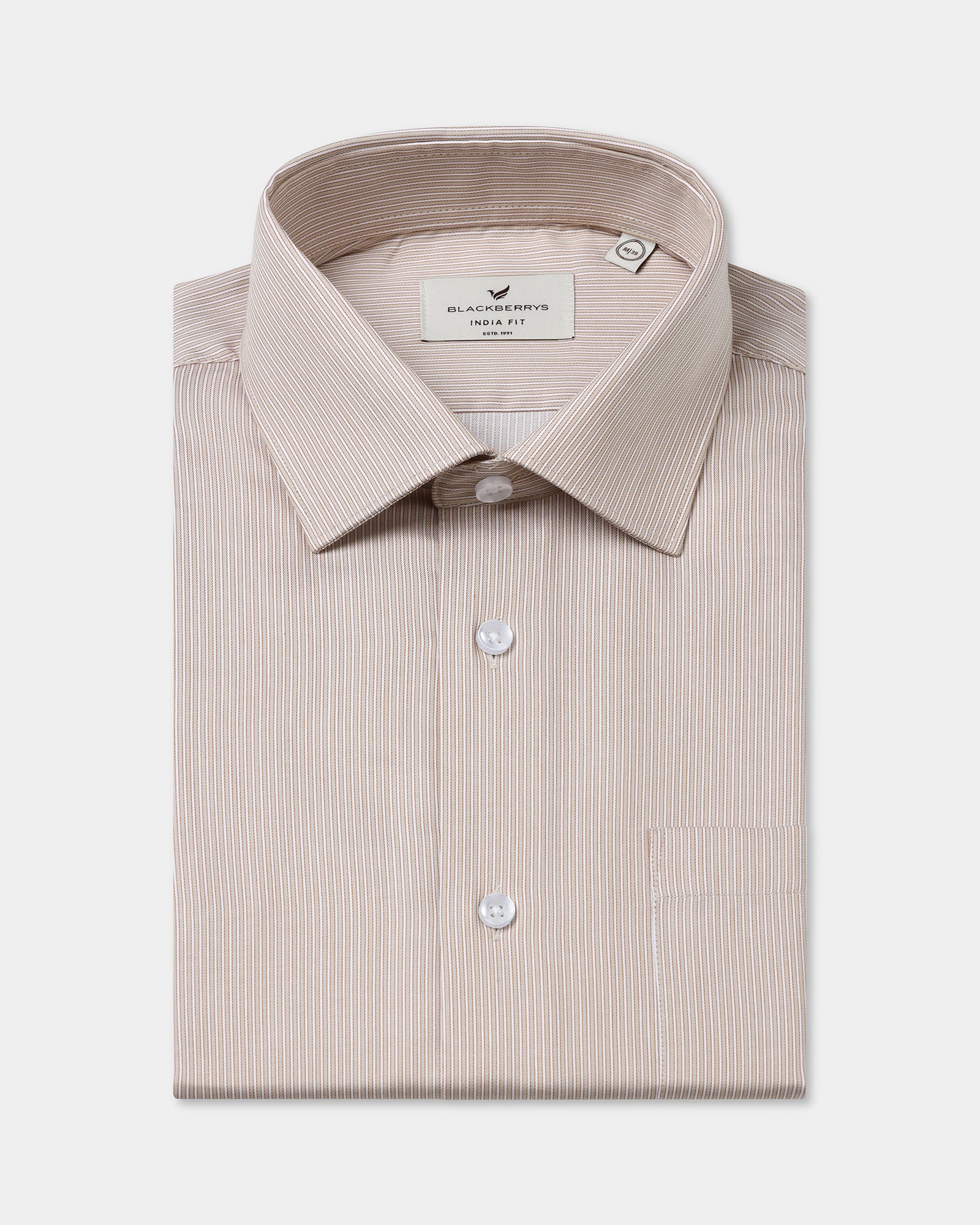 Khaki Formal Shirts - Disprin