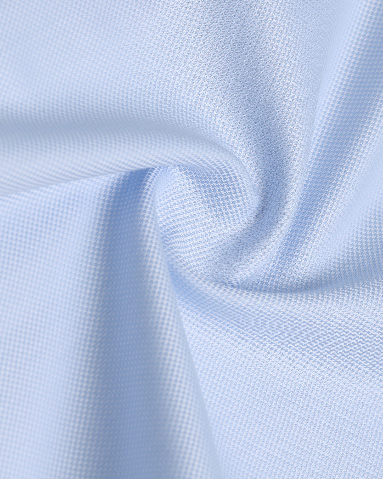Light Blue Textured Shirt - Claron